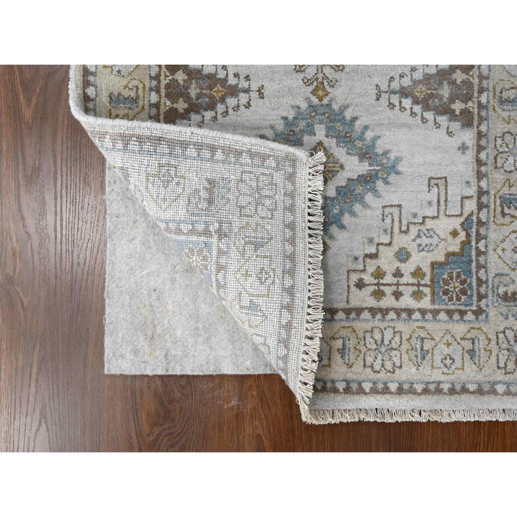 Tribal-Geometric-Hand-Knotted-Rug-424150