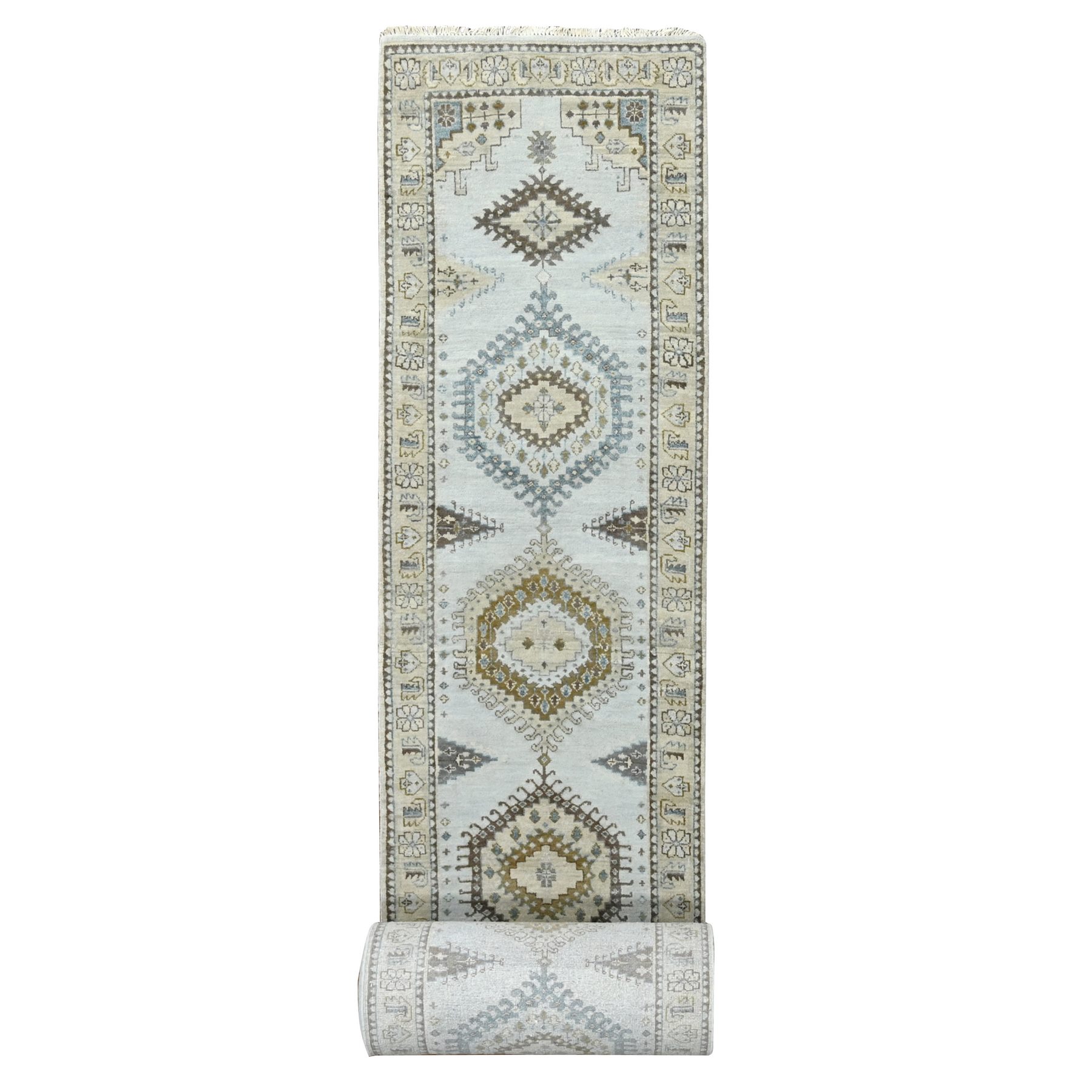 Tribal-Geometric-Hand-Knotted-Rug-424155