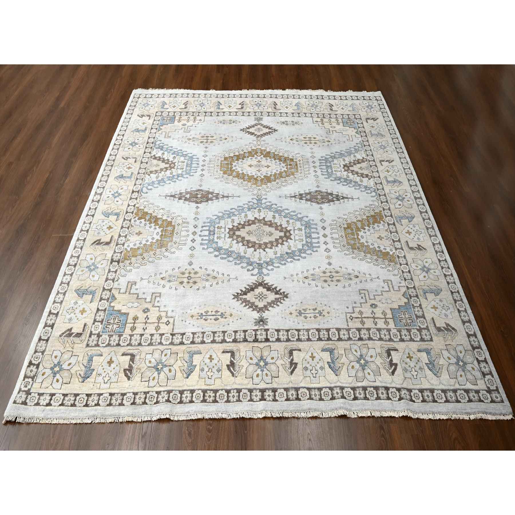 Tribal-Geometric-Hand-Knotted-Rug-424160