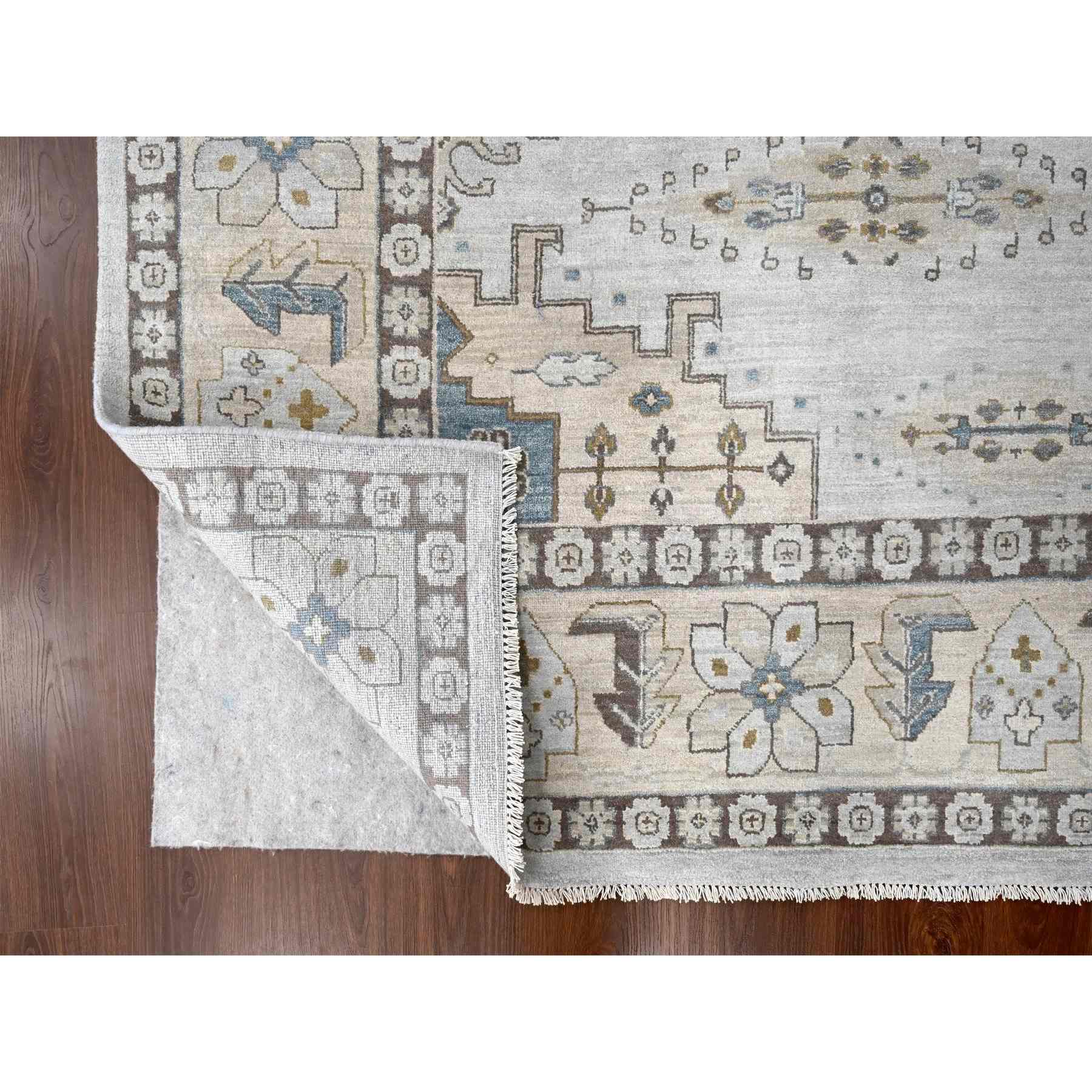 Tribal-Geometric-Hand-Knotted-Rug-424160