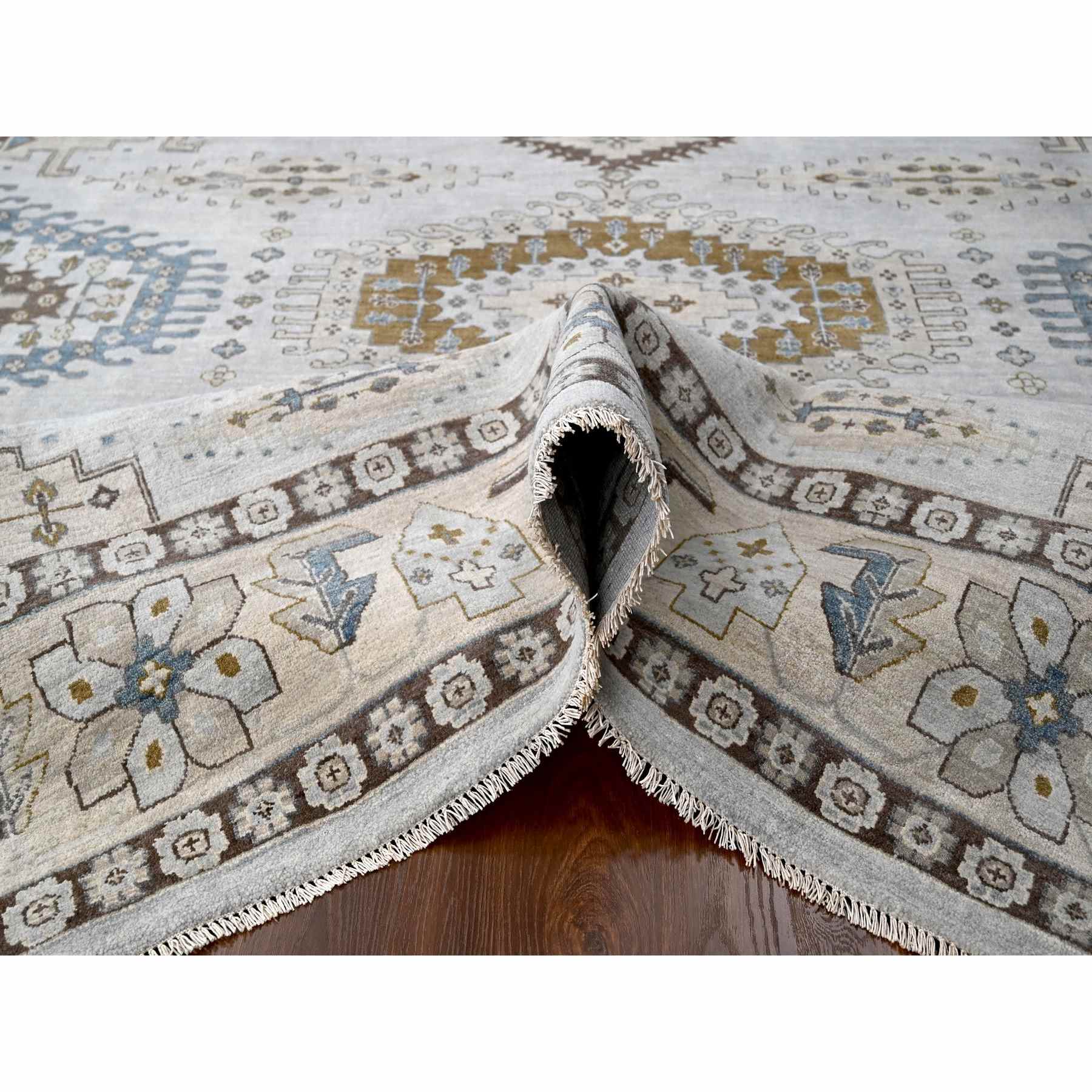 Tribal-Geometric-Hand-Knotted-Rug-424160