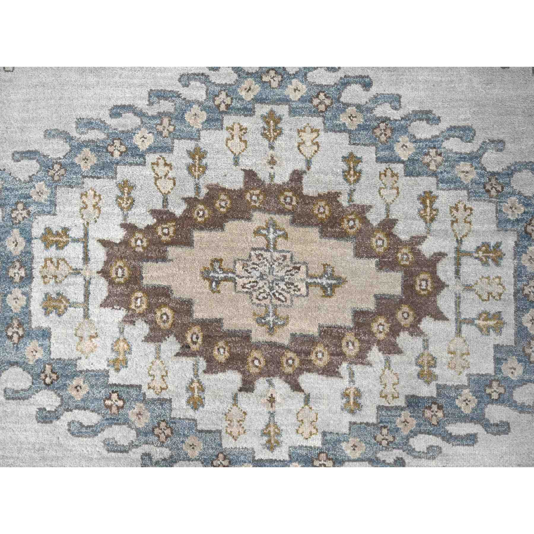 Tribal-Geometric-Hand-Knotted-Rug-424160