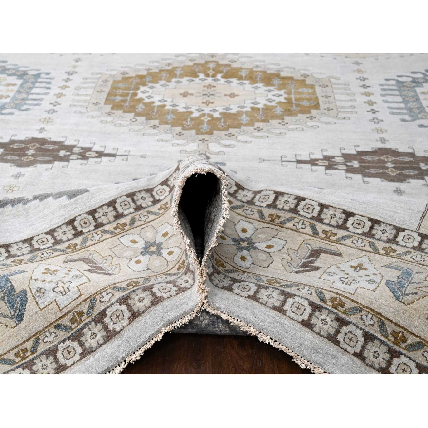 Tribal-Geometric-Hand-Knotted-Rug-424220