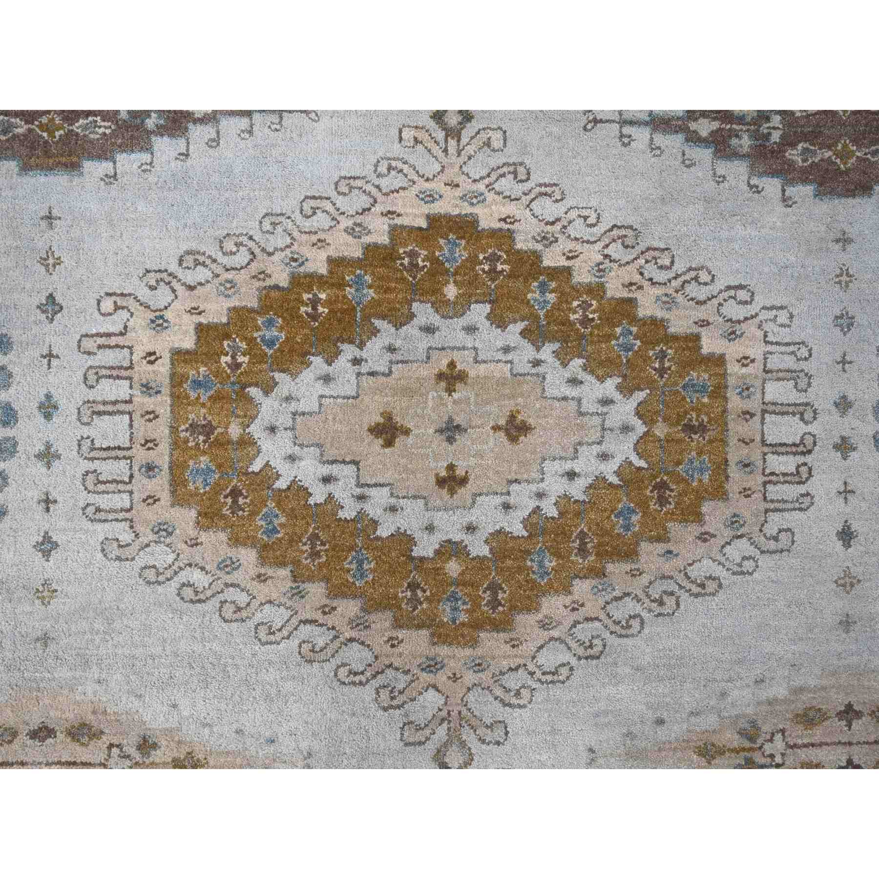 Tribal-Geometric-Hand-Knotted-Rug-424605