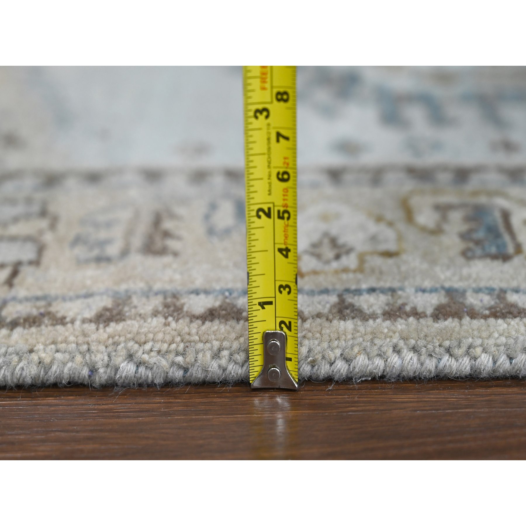 Tribal-Geometric-Hand-Knotted-Rug-424615