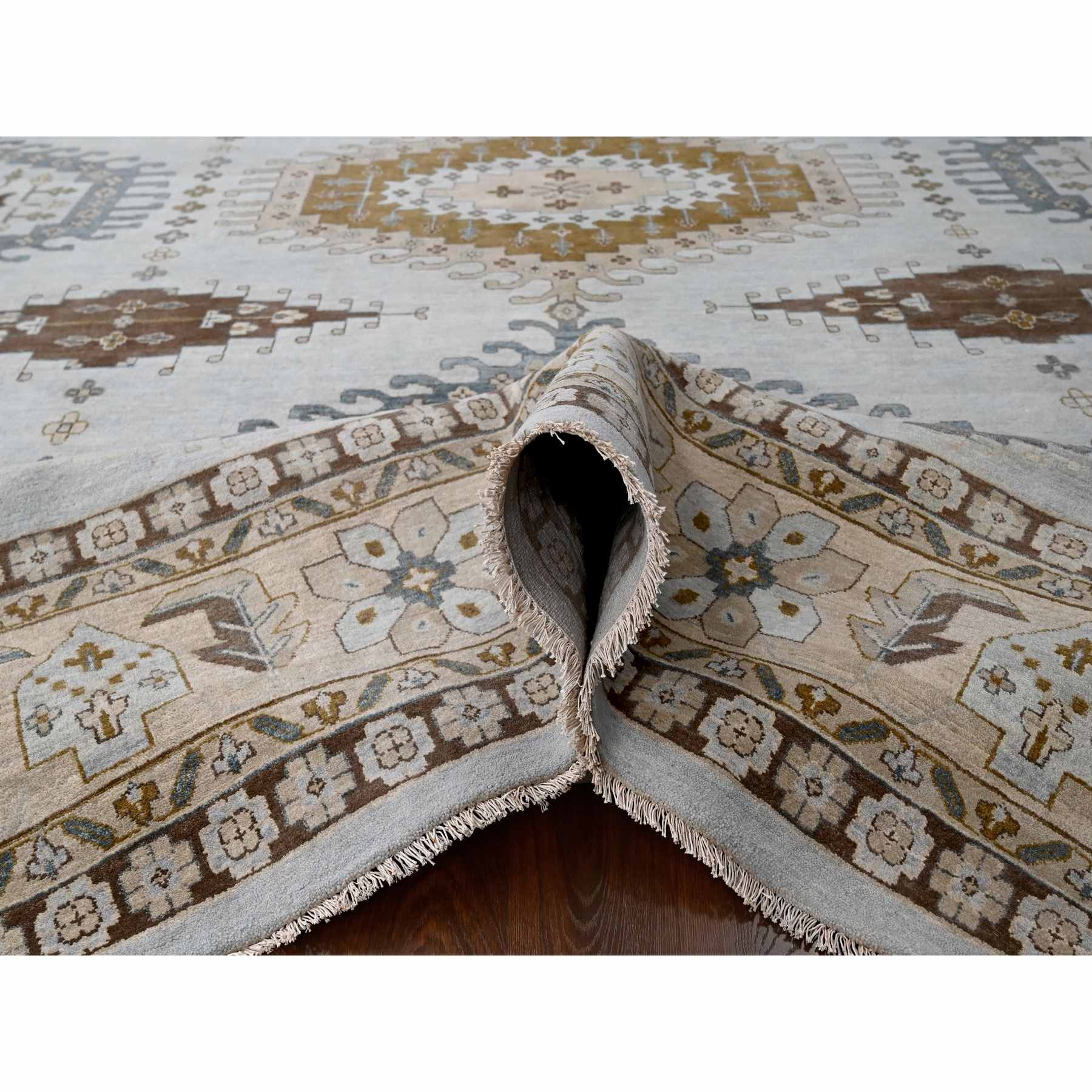 Tribal-Geometric-Hand-Knotted-Rug-424620