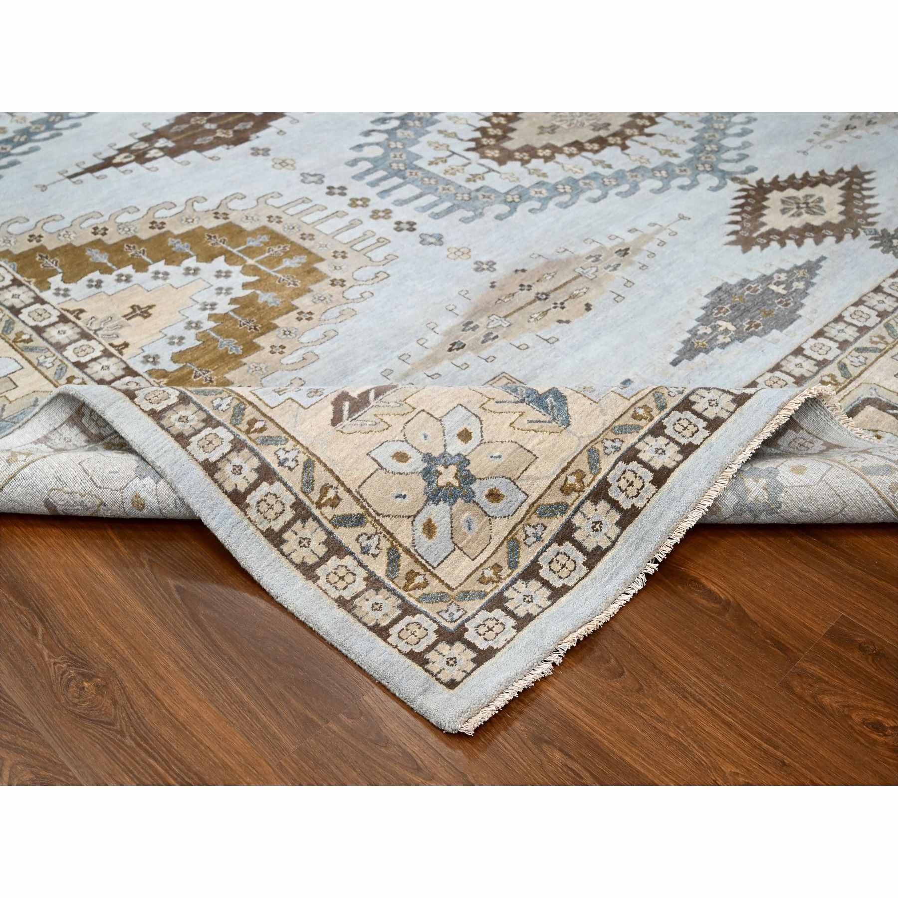 Tribal-Geometric-Hand-Knotted-Rug-424620