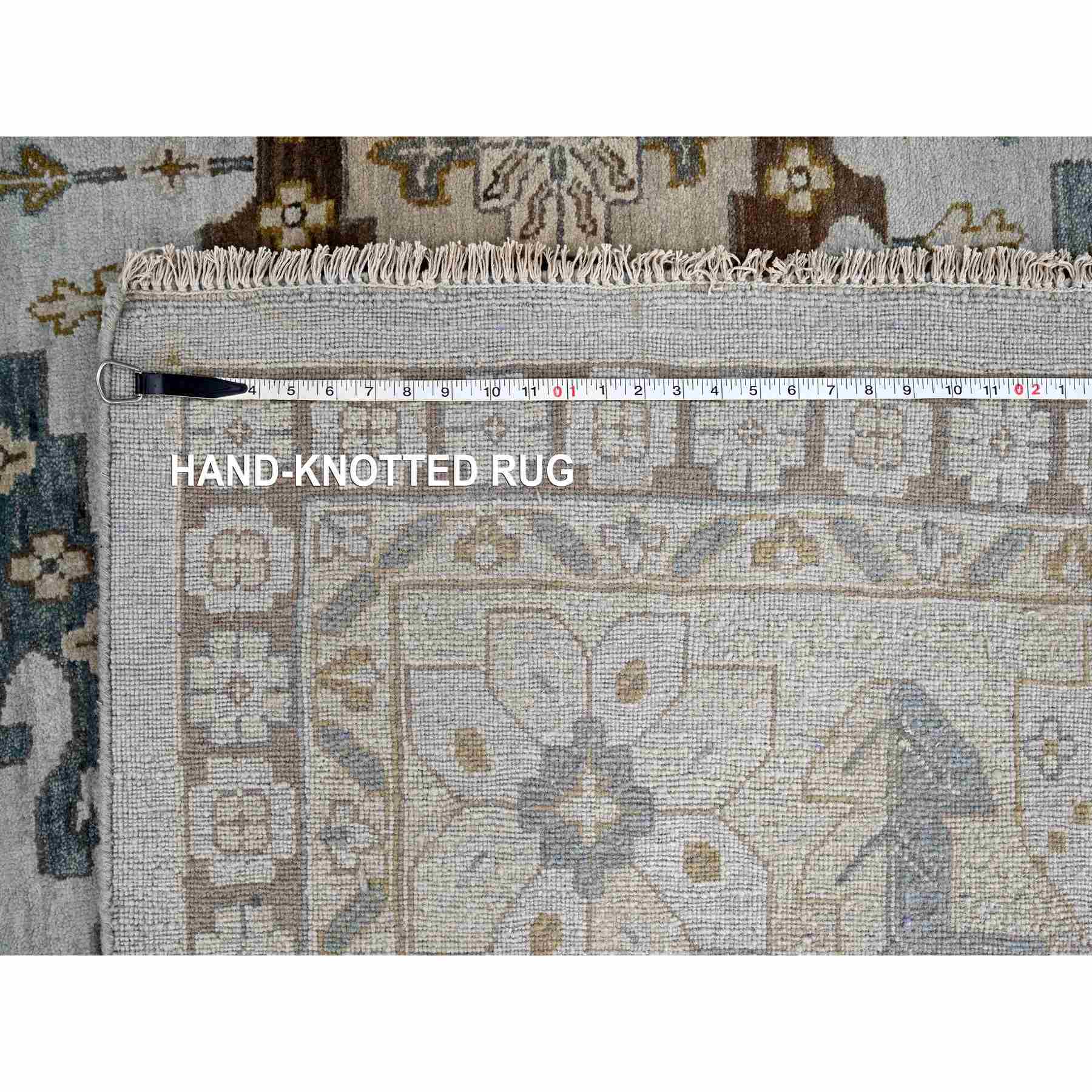 Tribal-Geometric-Hand-Knotted-Rug-424620