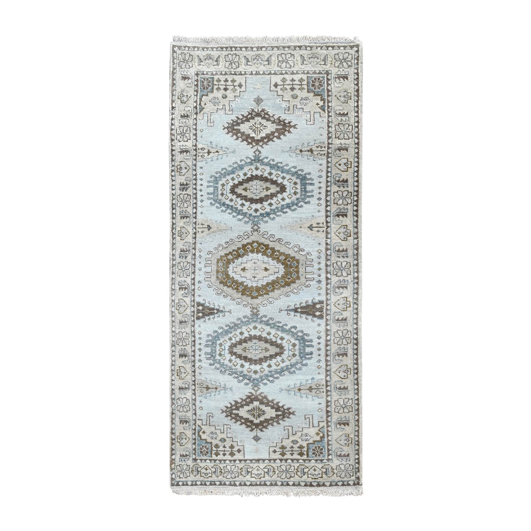 Tribal-Geometric-Hand-Knotted-Rug-424625