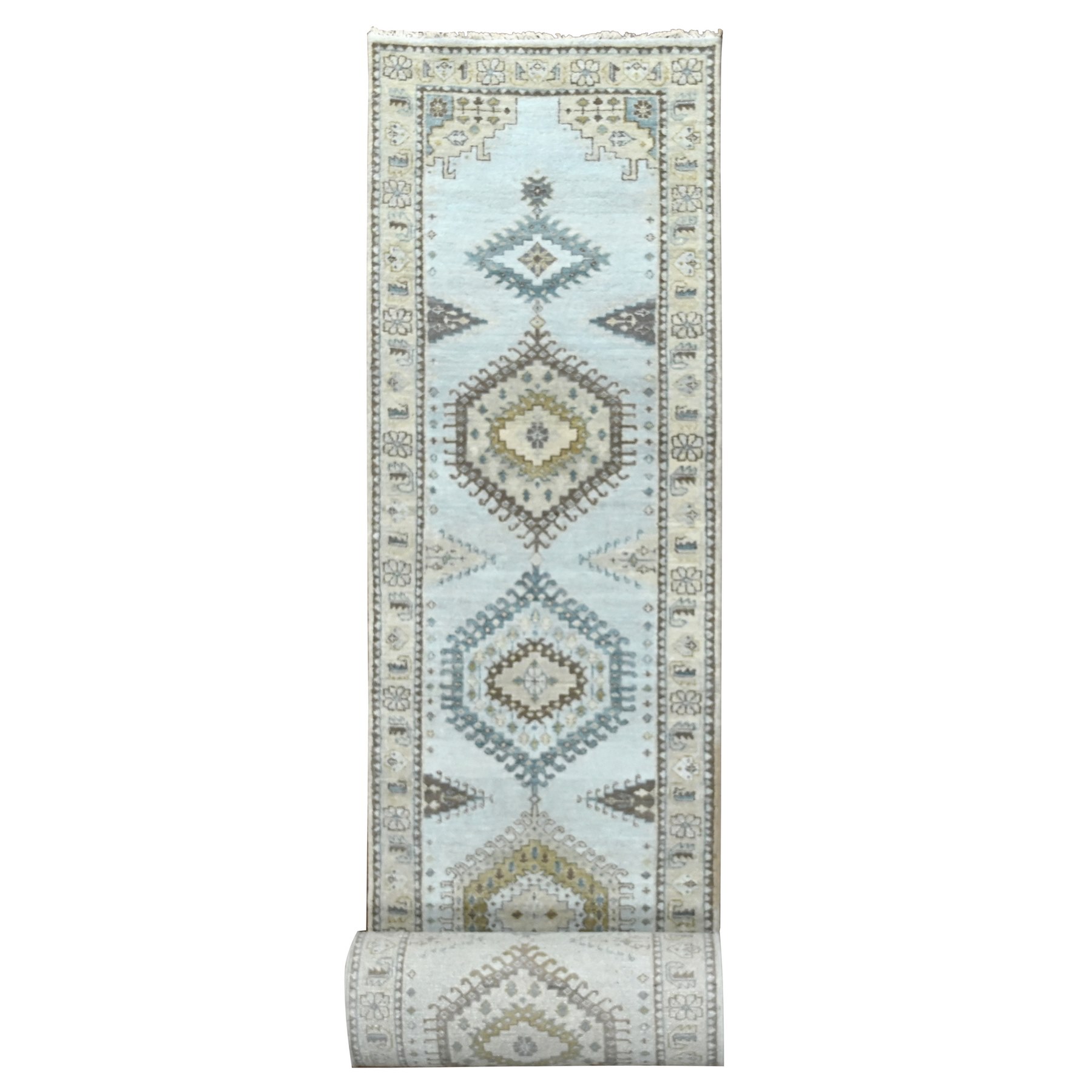 Tribal-Geometric-Hand-Knotted-Rug-424640