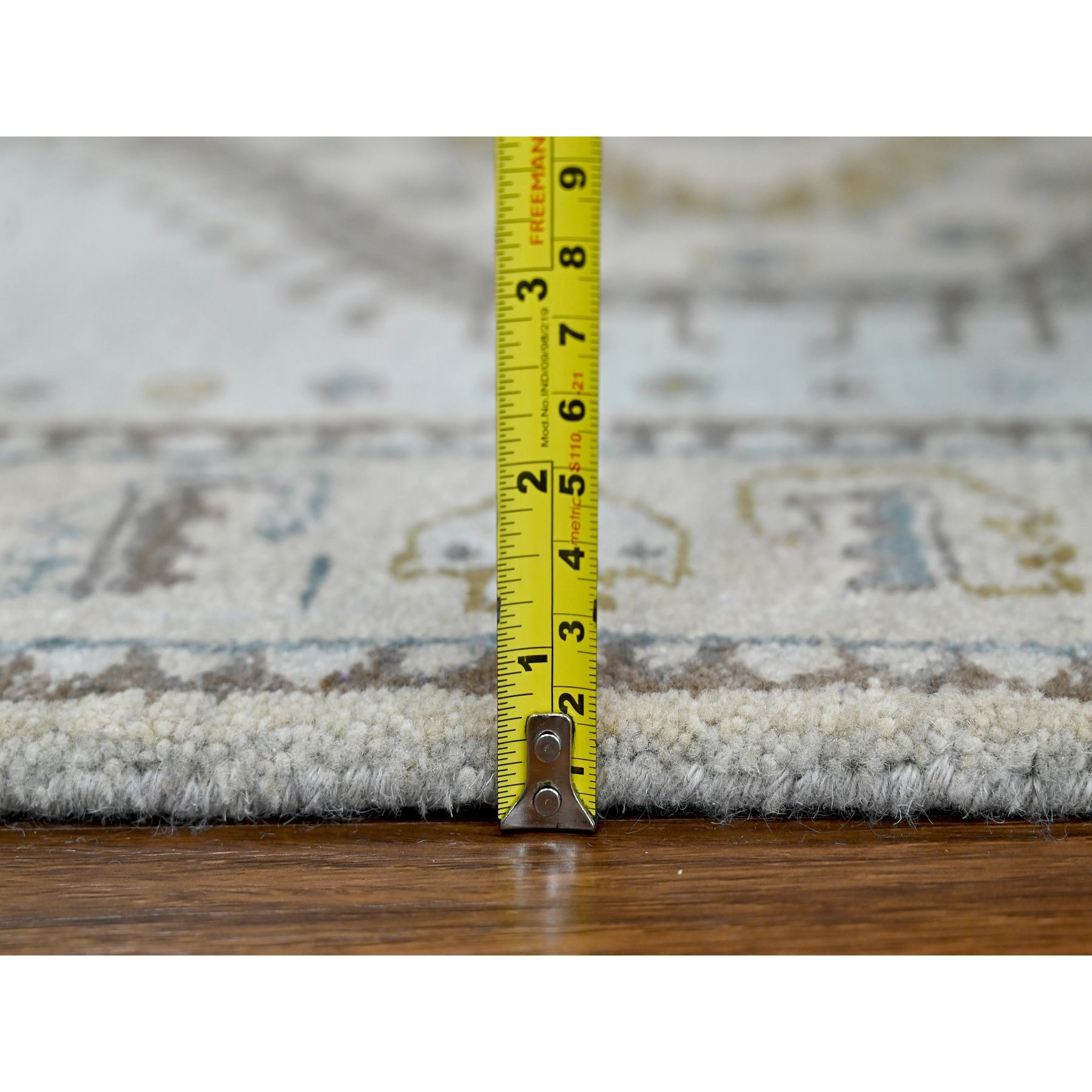 Tribal-Geometric-Hand-Knotted-Rug-424640