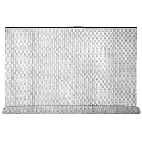 Lexicon White, Hand Loomed, 100% wool, Modern Textured and Roman Tile Design, Oversized Oriental 
