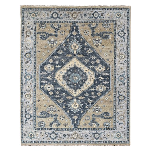 Orion With Supernova Gray, Supple Collection, Bakshaish Design, Extra Soft Wool, Hand Knotted, Oriental Rug