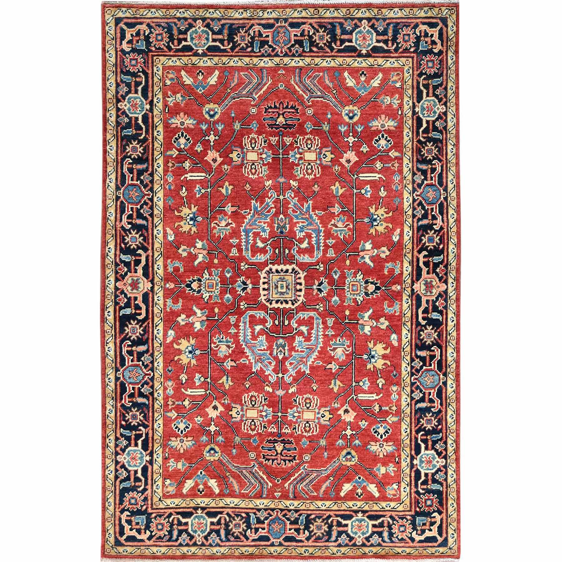 Heriz-Hand-Knotted-Rug-425040