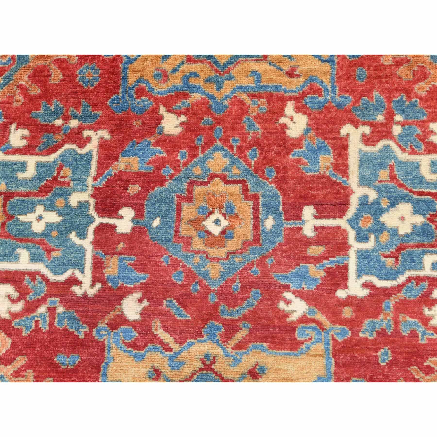 Heriz-Hand-Knotted-Rug-425105