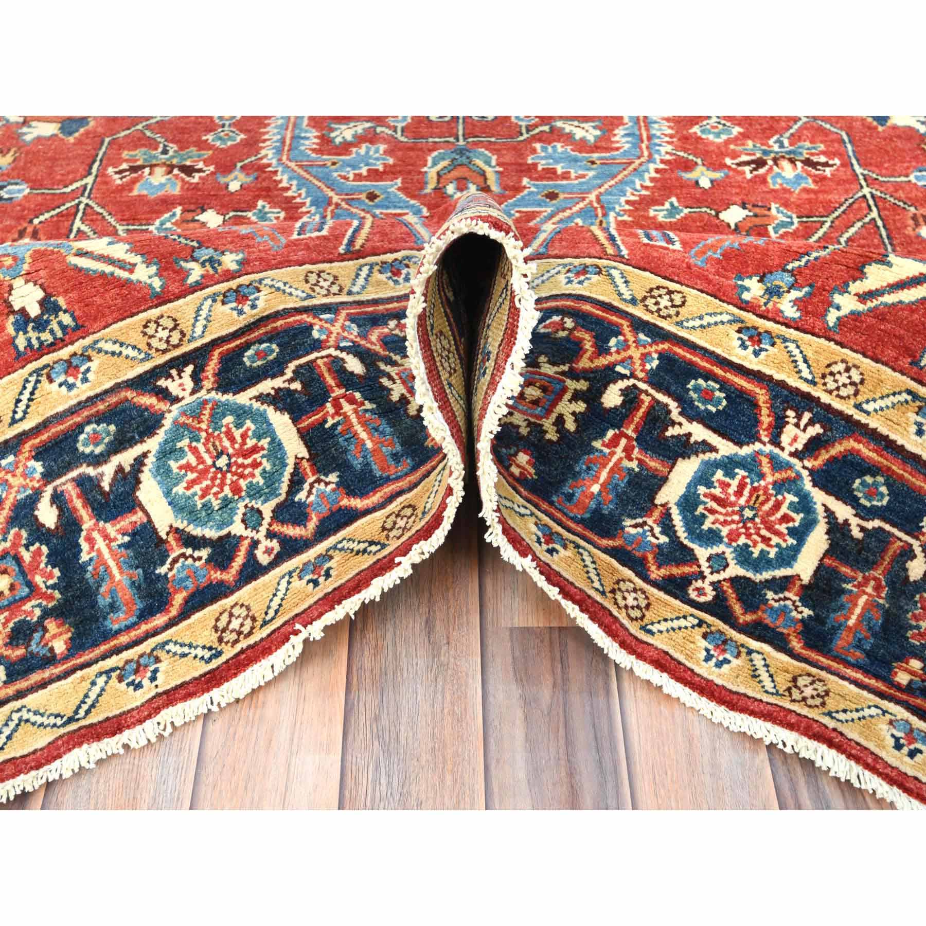 Heriz-Hand-Knotted-Rug-425110