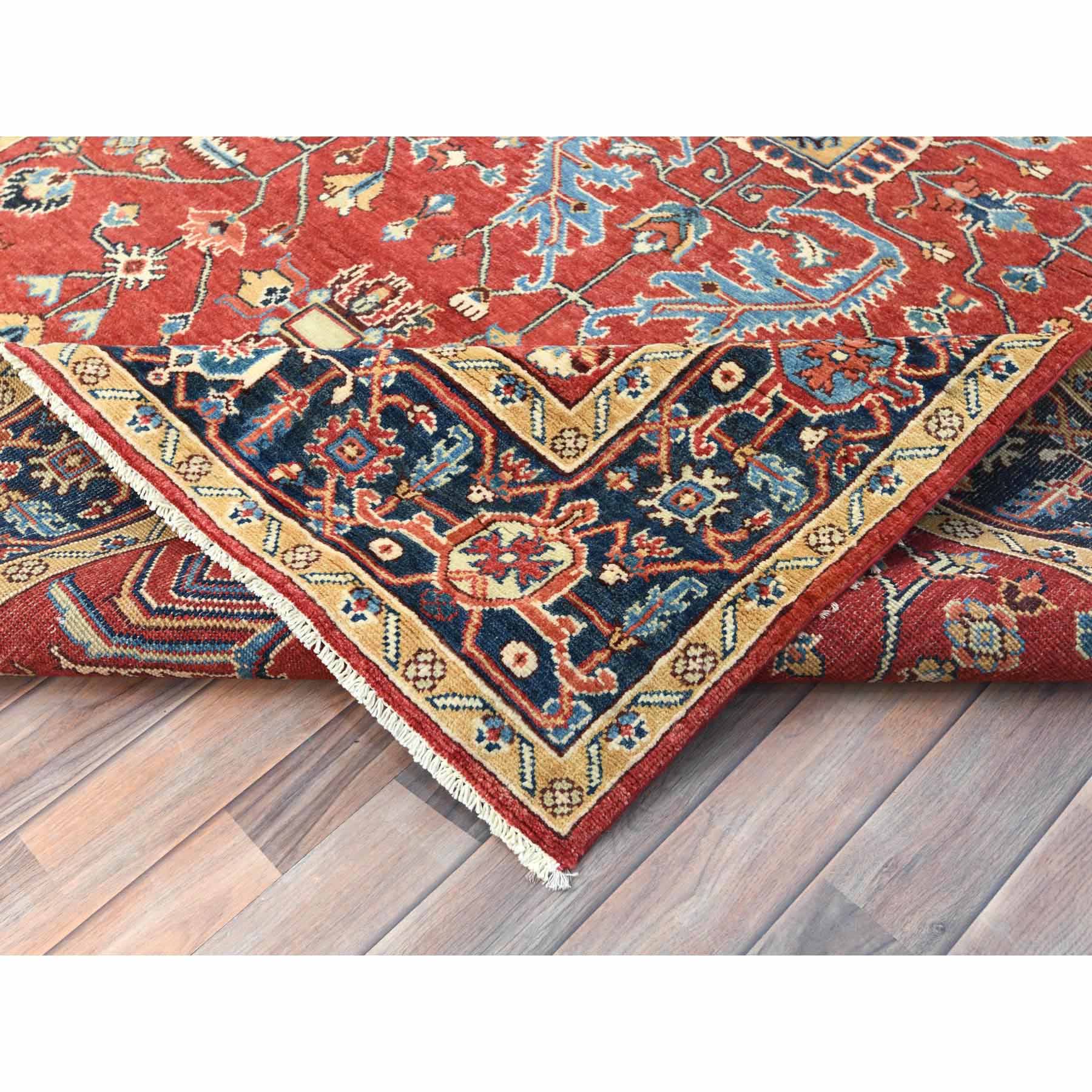 Heriz-Hand-Knotted-Rug-425110