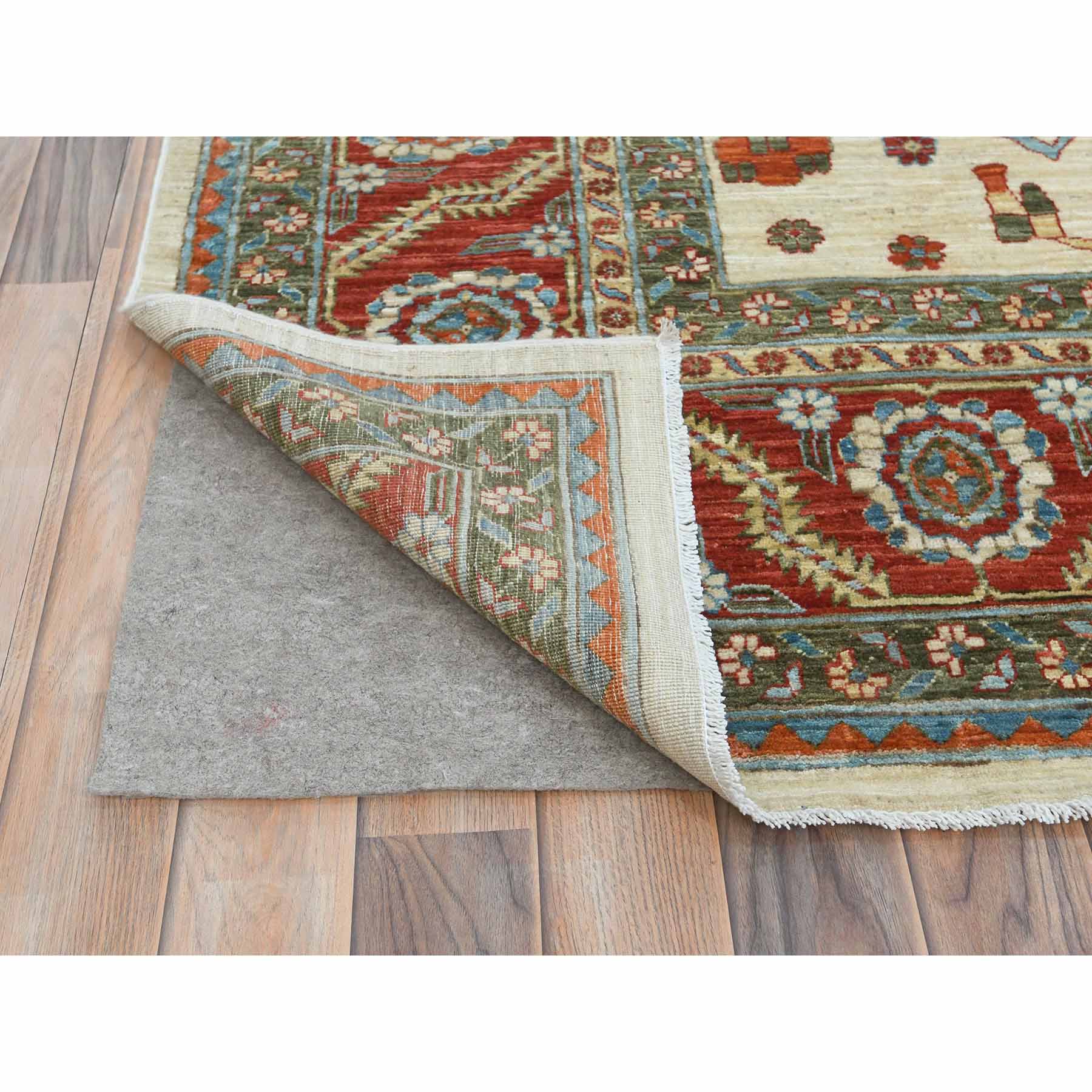 Heriz-Hand-Knotted-Rug-425165
