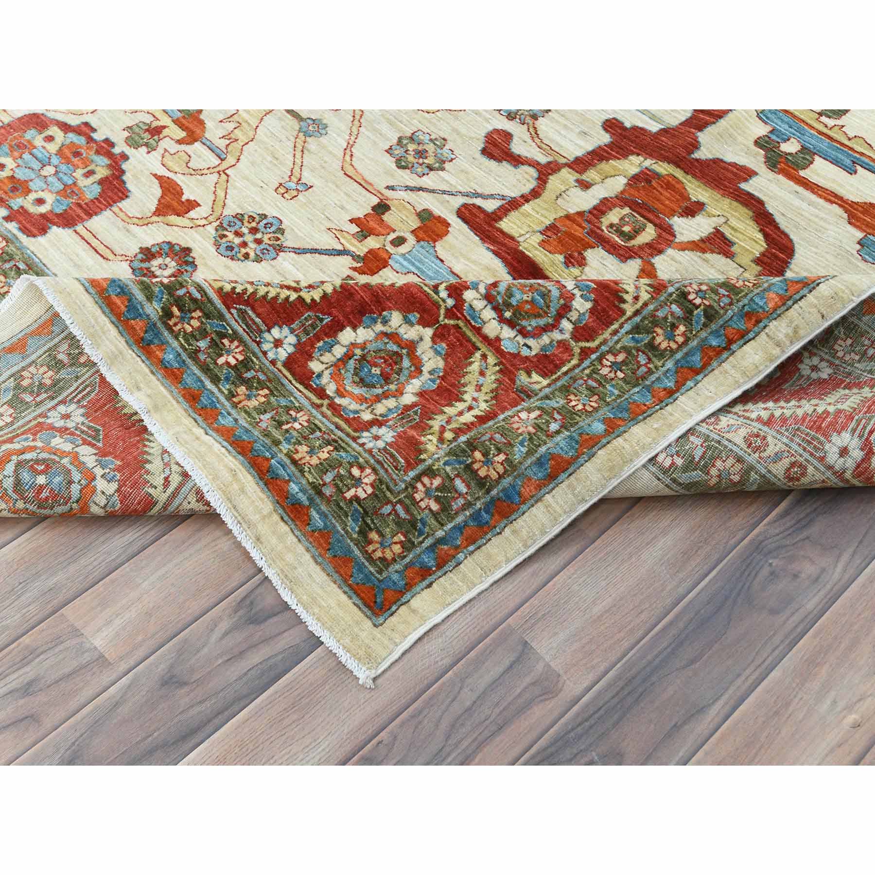 Heriz-Hand-Knotted-Rug-425165