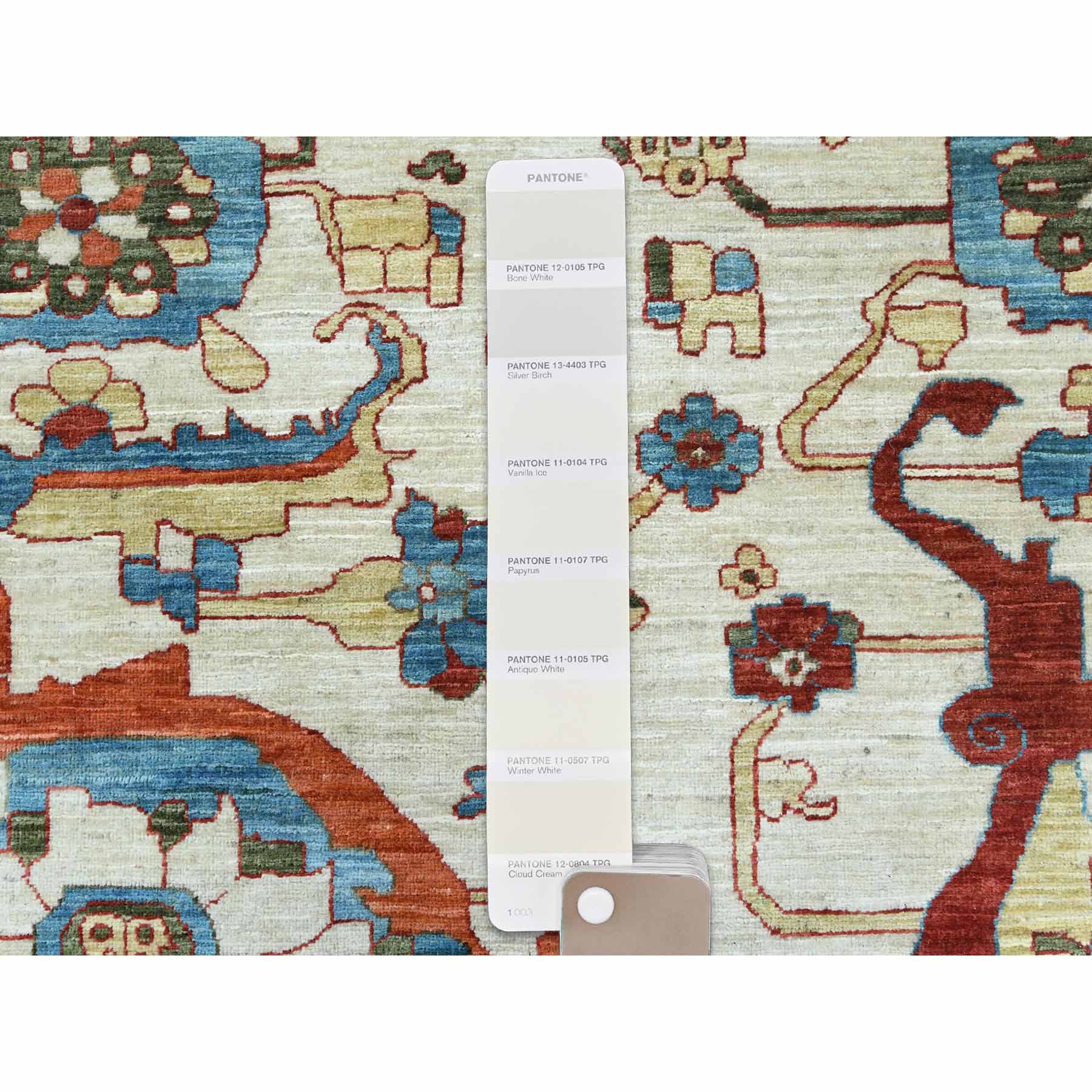 Heriz-Hand-Knotted-Rug-425165