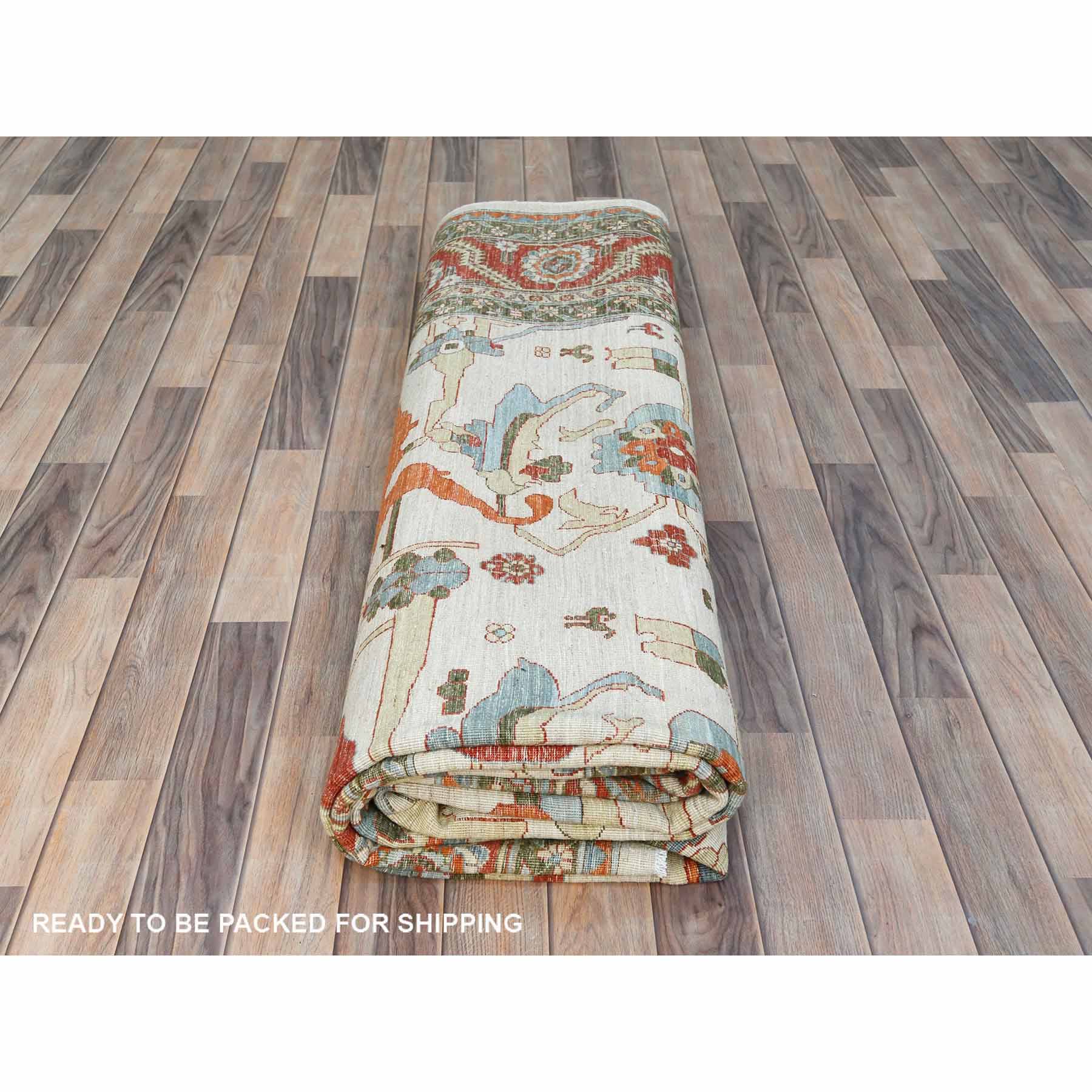 Heriz-Hand-Knotted-Rug-425165