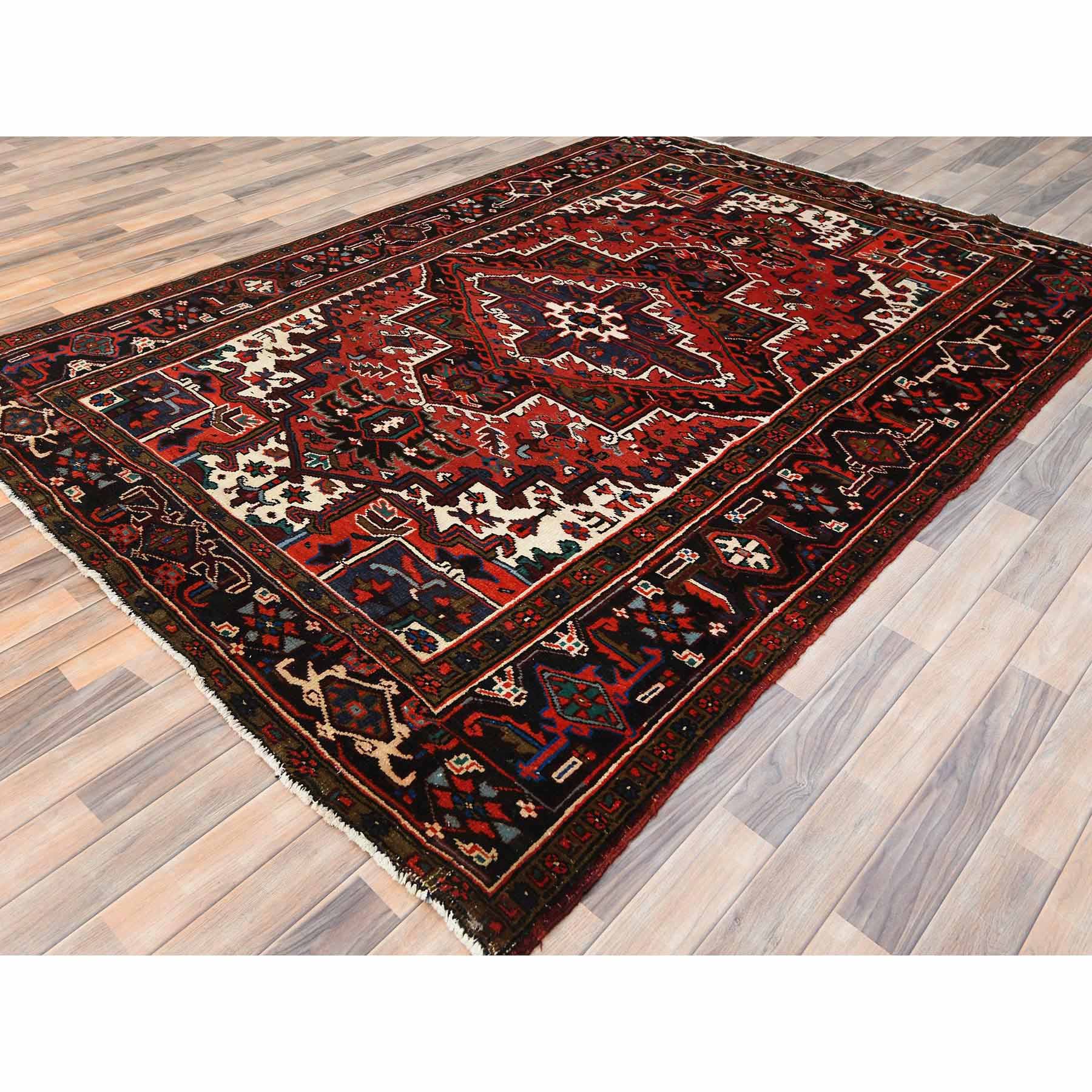 Heriz-Hand-Knotted-Rug-426185