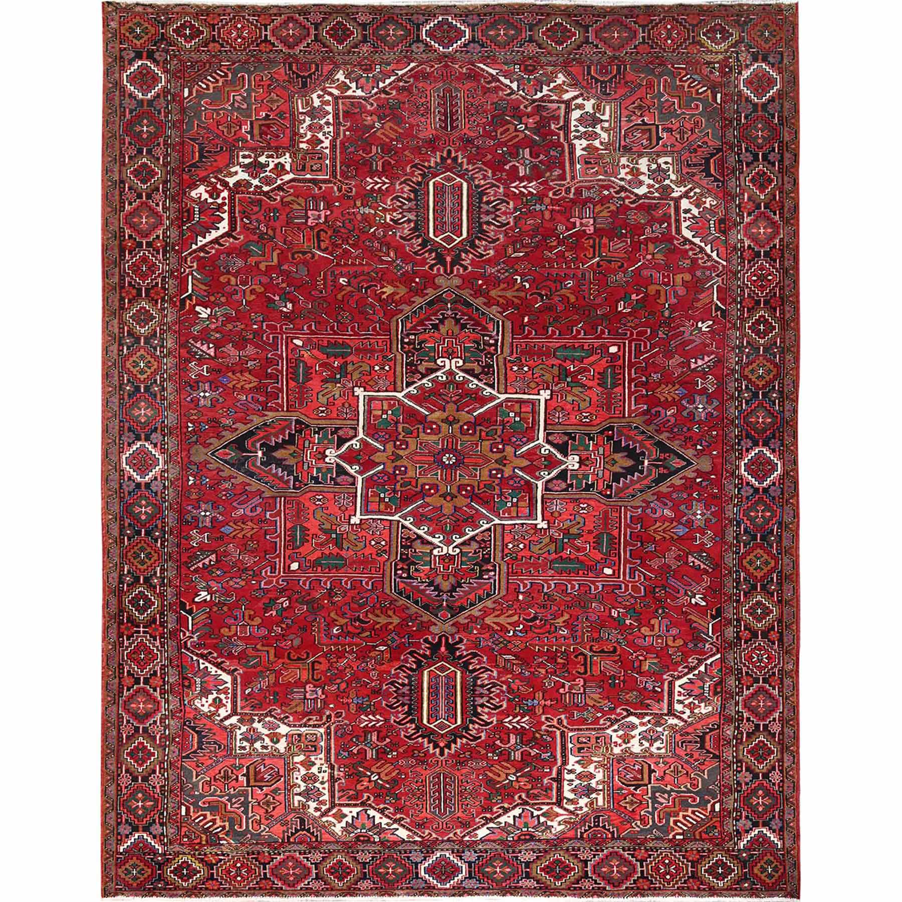 Heriz-Hand-Knotted-Rug-426910