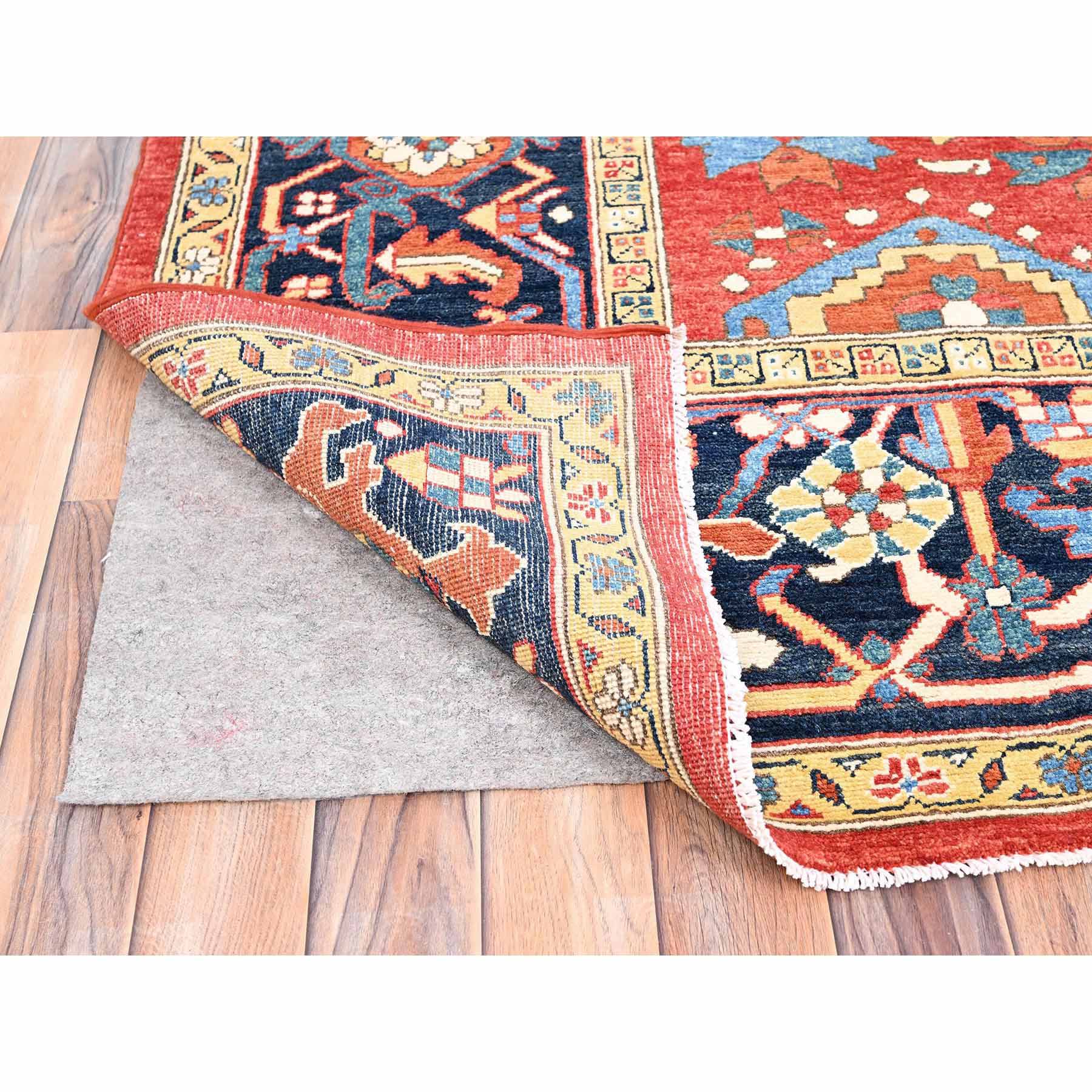 Heriz-Hand-Knotted-Rug-427180