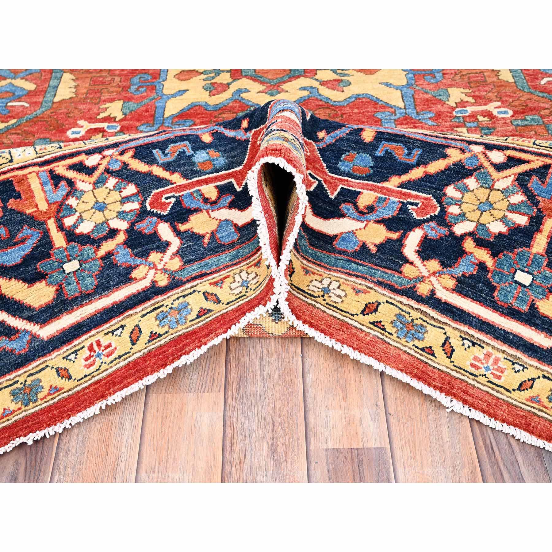Heriz-Hand-Knotted-Rug-427180