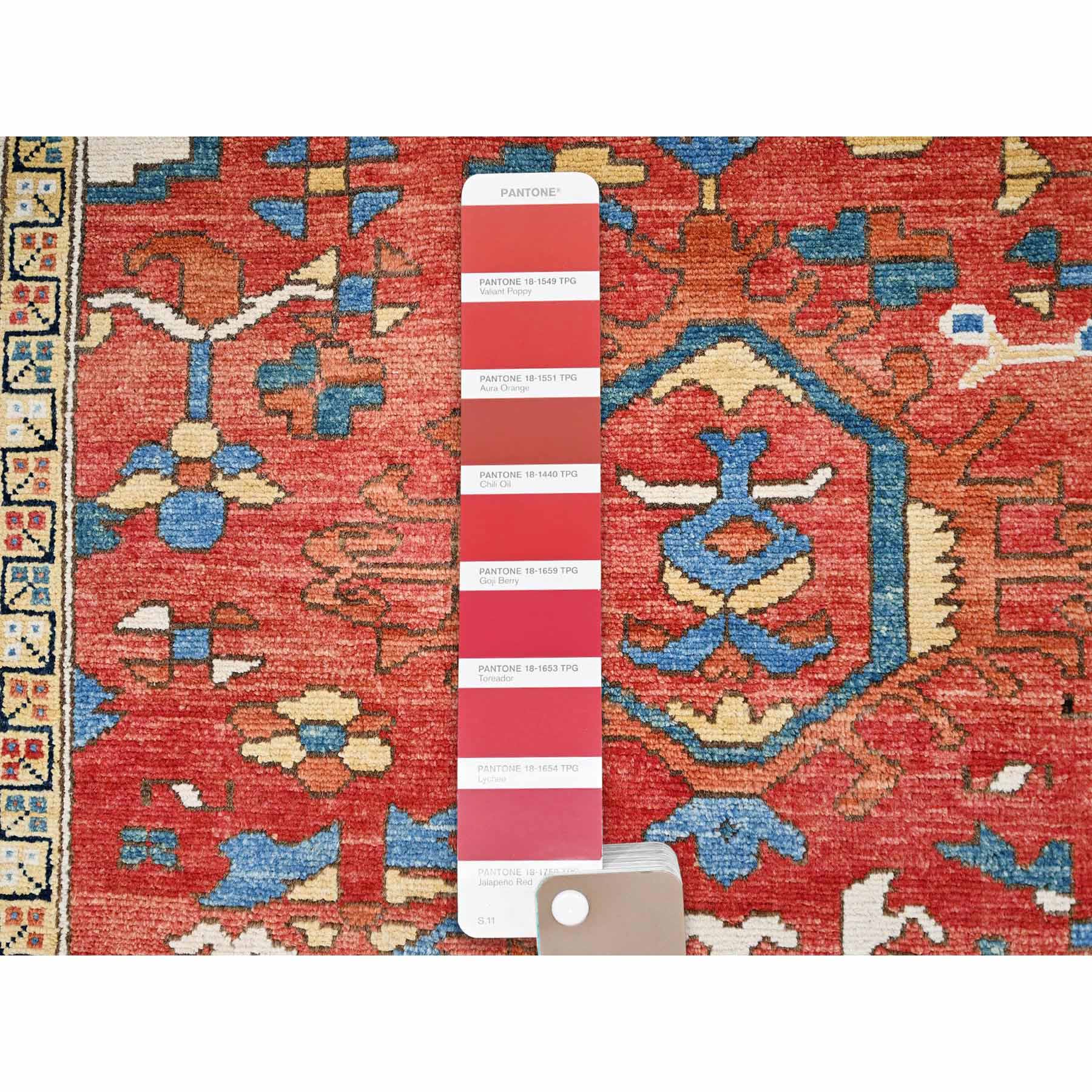 Heriz-Hand-Knotted-Rug-427180