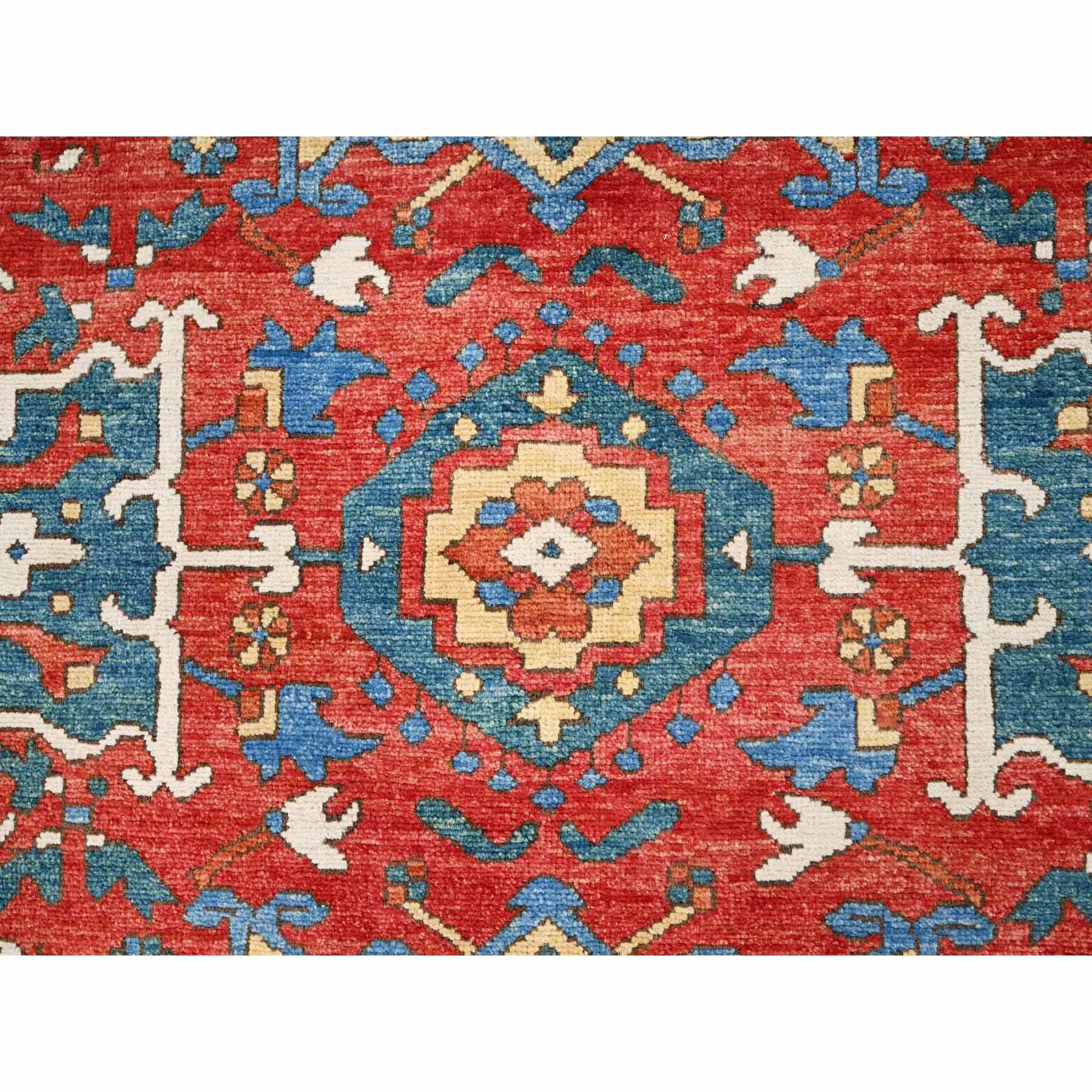 Heriz-Hand-Knotted-Rug-427180