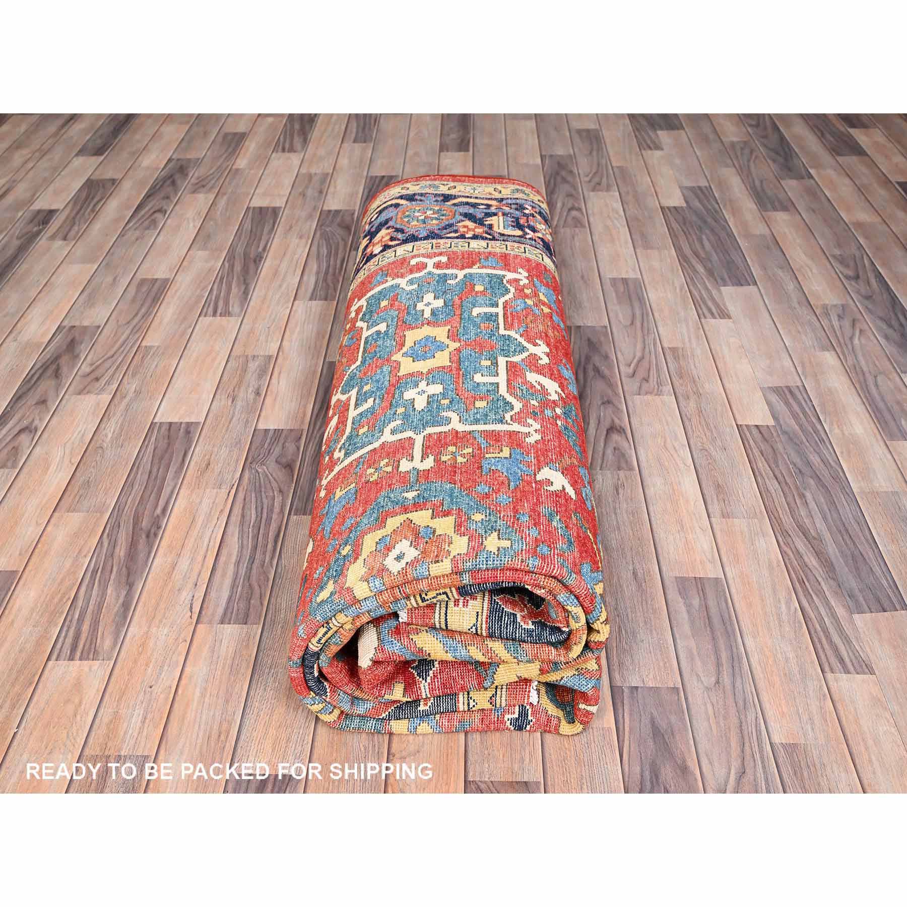 Heriz-Hand-Knotted-Rug-427180