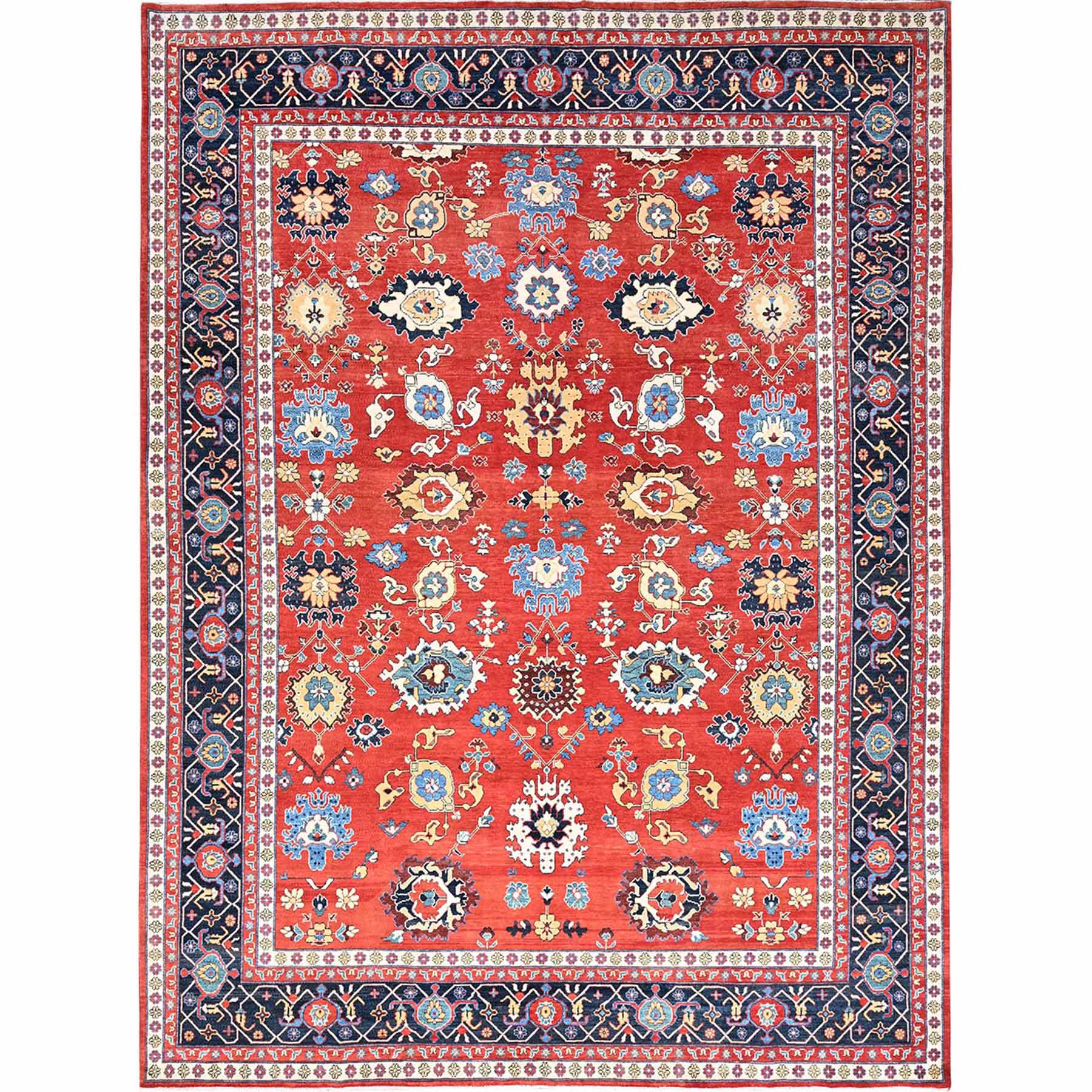 Heriz-Hand-Knotted-Rug-427200