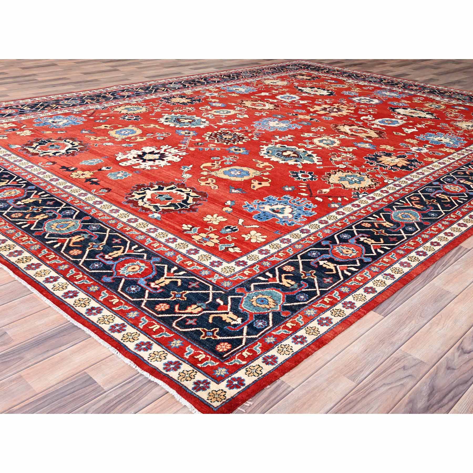 Heriz-Hand-Knotted-Rug-427200