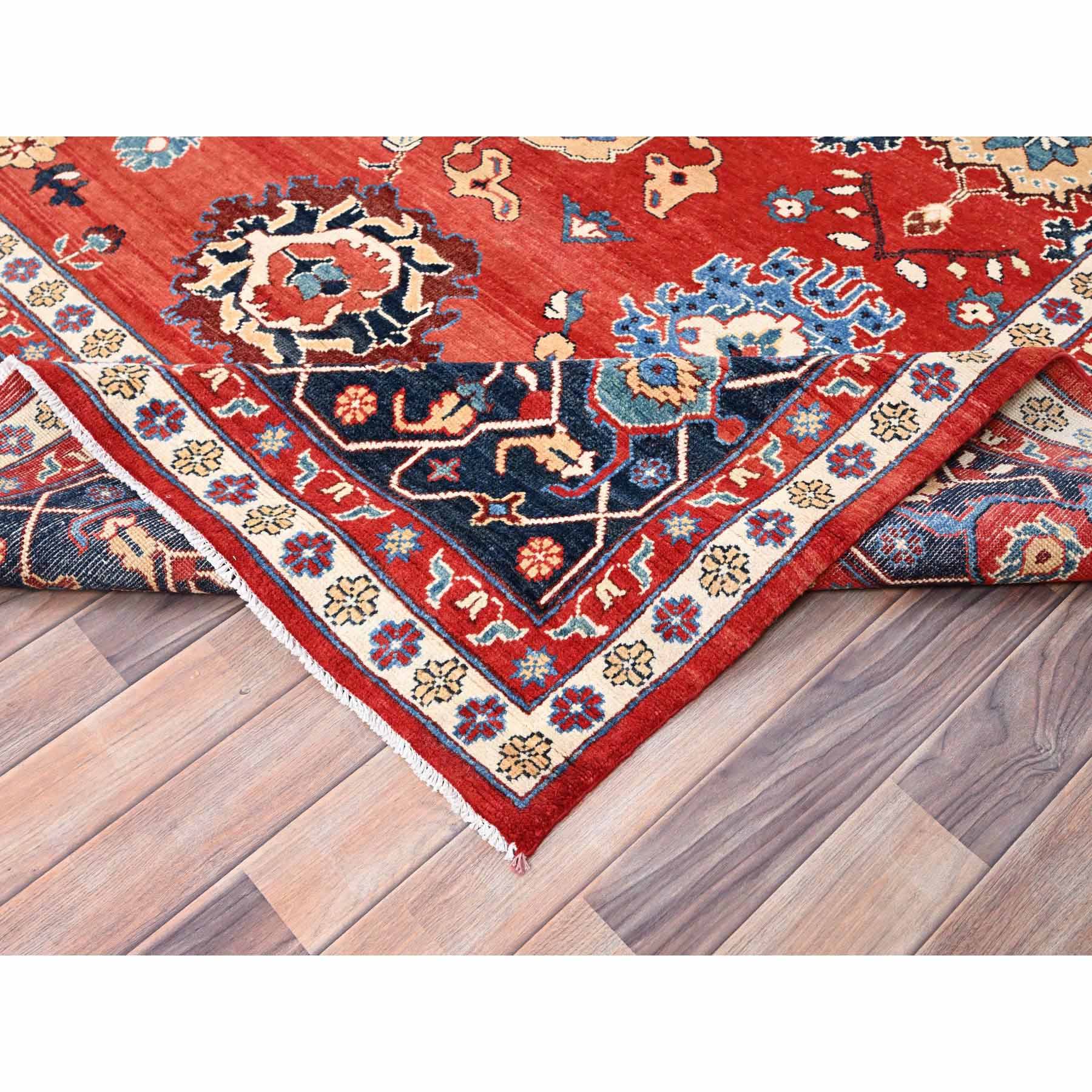 Heriz-Hand-Knotted-Rug-427200