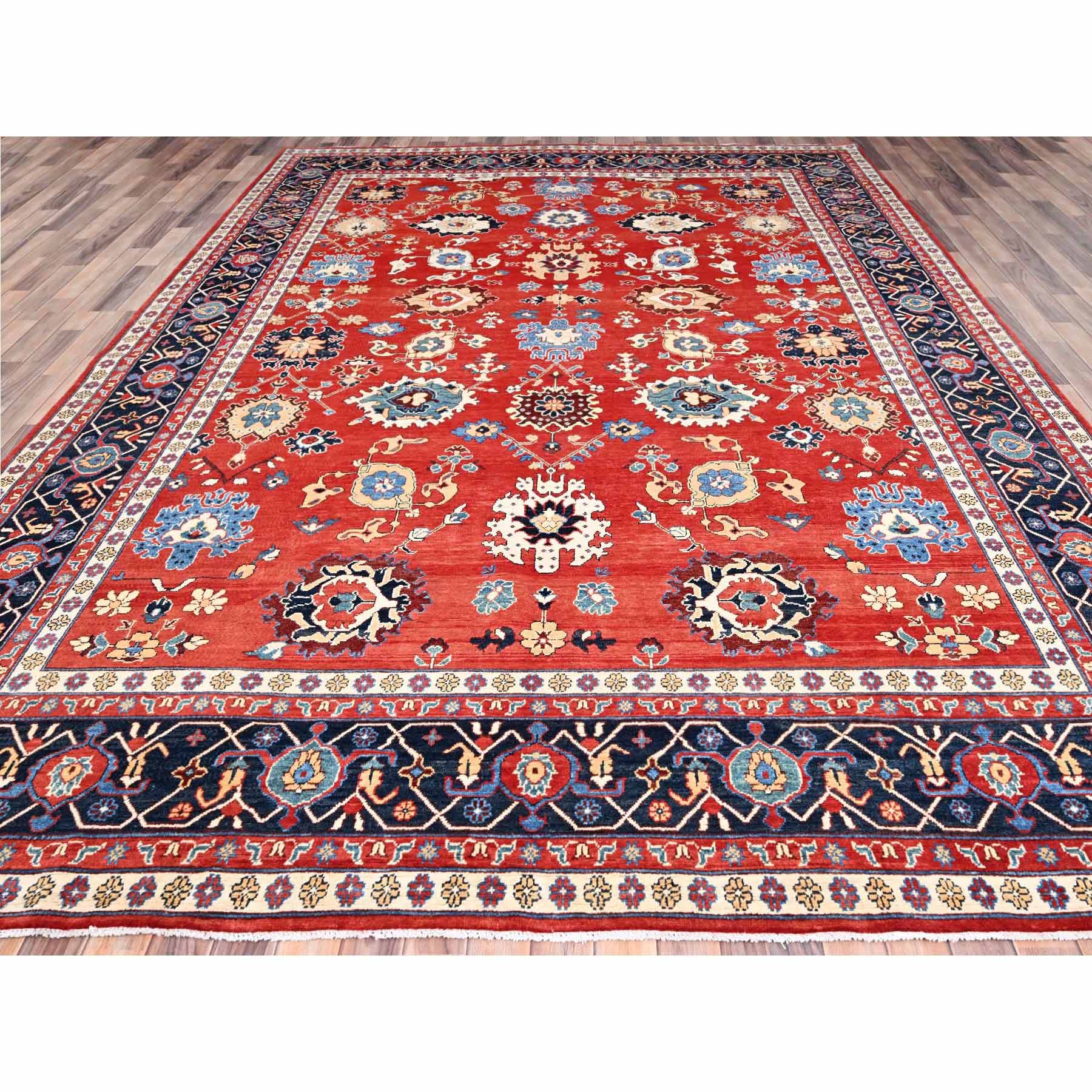 Heriz-Hand-Knotted-Rug-427200