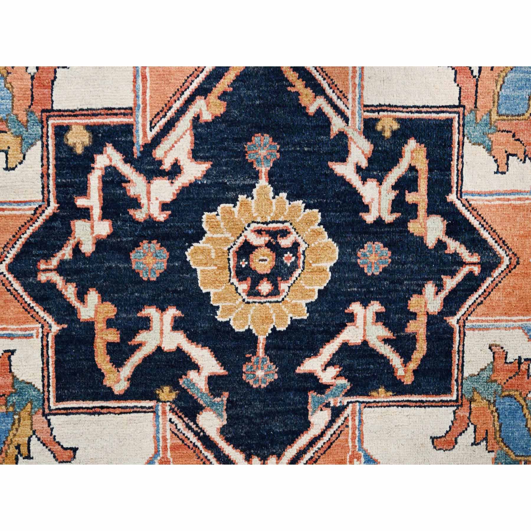 Heriz-Hand-Knotted-Rug-427270