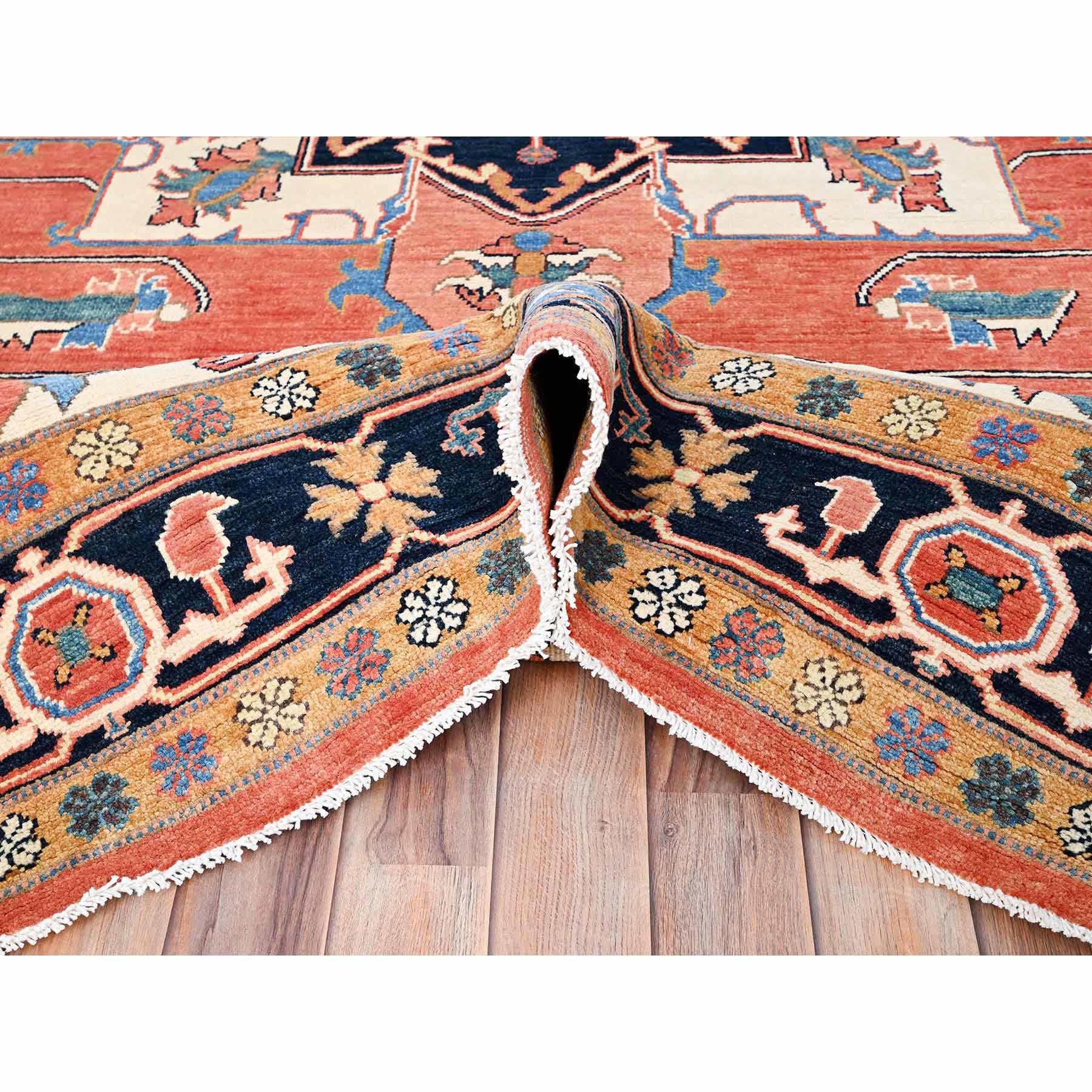 Heriz-Hand-Knotted-Rug-427295