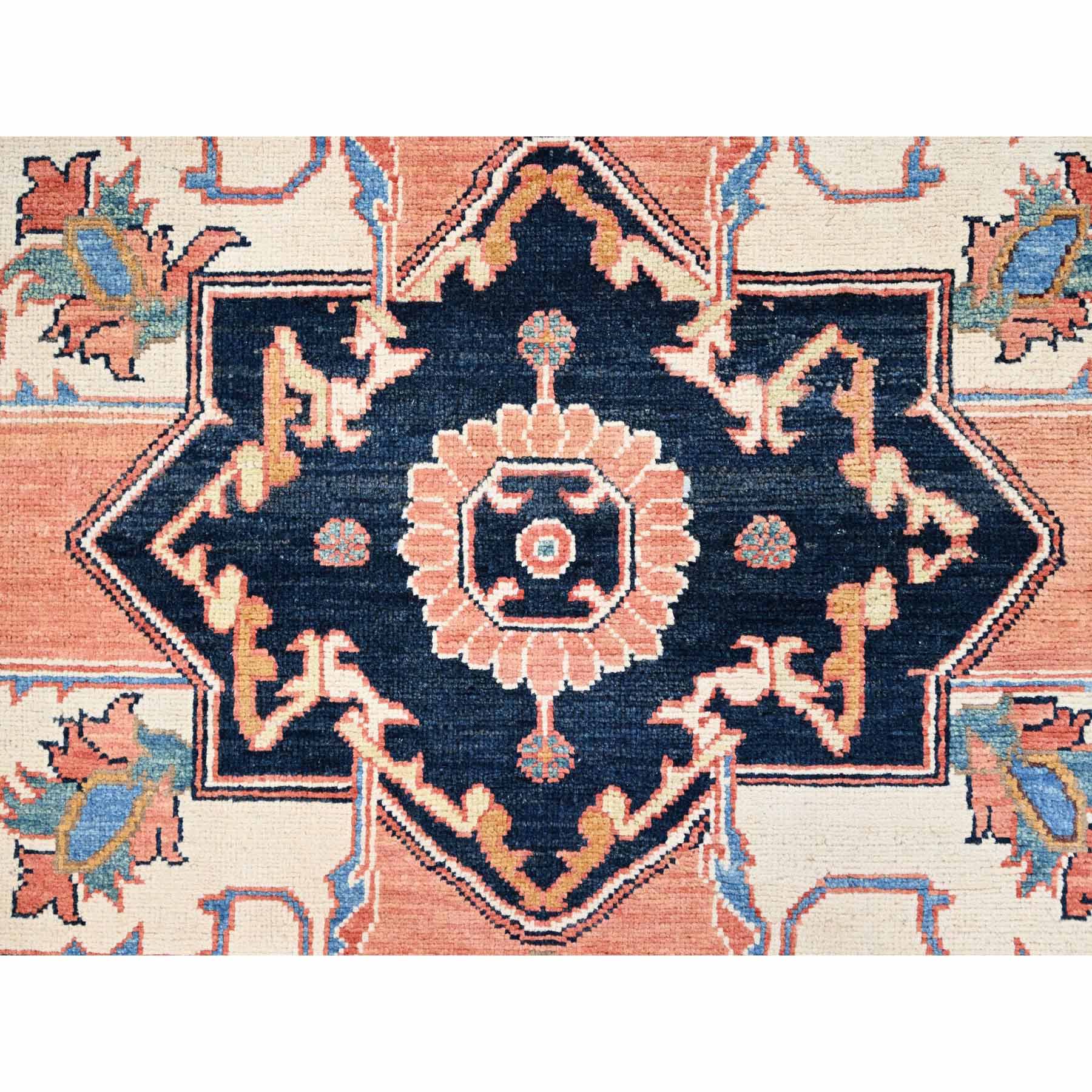 Heriz-Hand-Knotted-Rug-427295