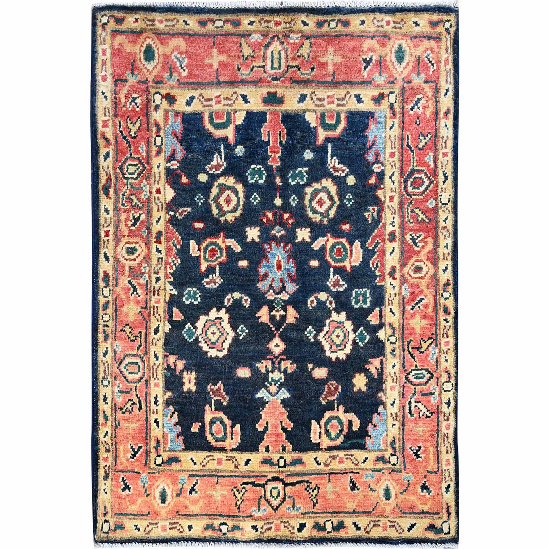 2x3 Red Afghan Rug, Small Area Rugs 3x5 4x6 Oriental Traditional