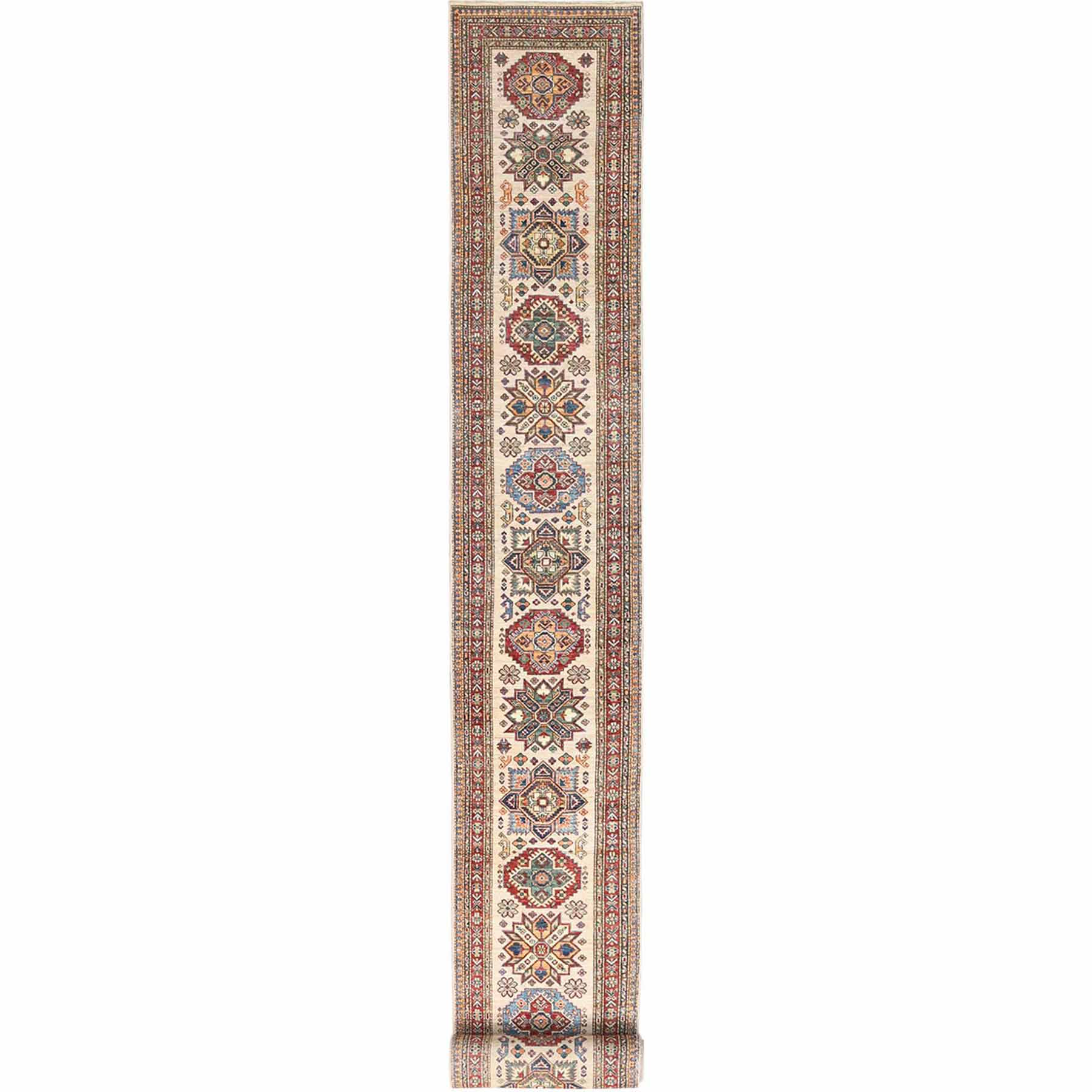Kazak-Hand-Knotted-Rug-426455