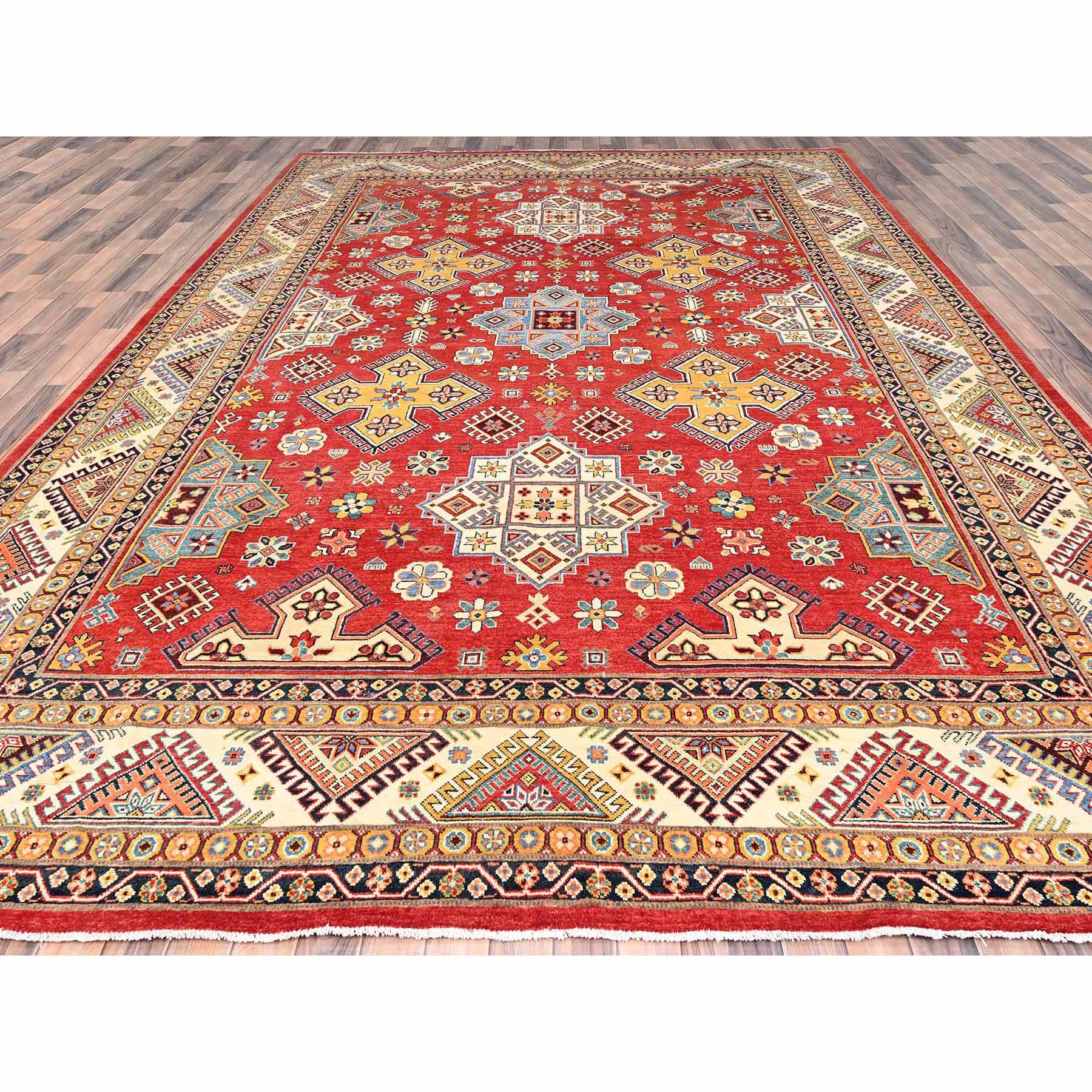 Kazak-Hand-Knotted-Rug-427050