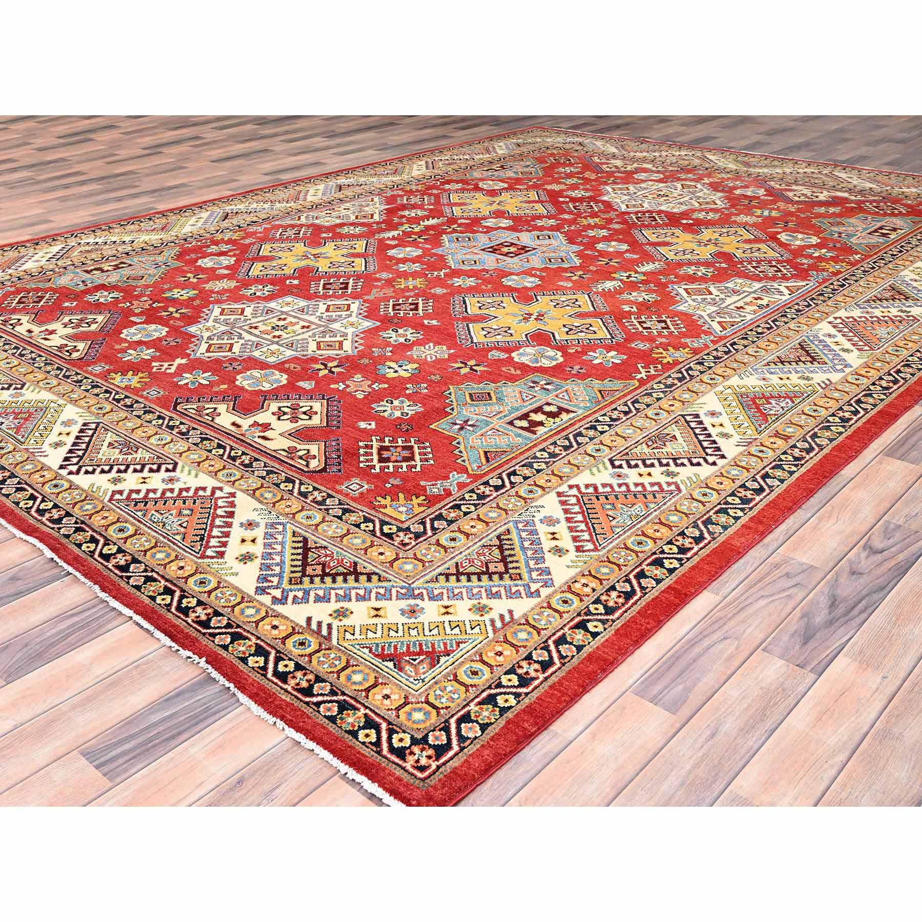 Kazak-Hand-Knotted-Rug-427050