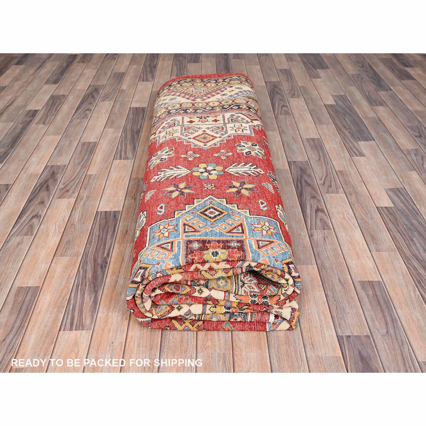 Kazak-Hand-Knotted-Rug-427050