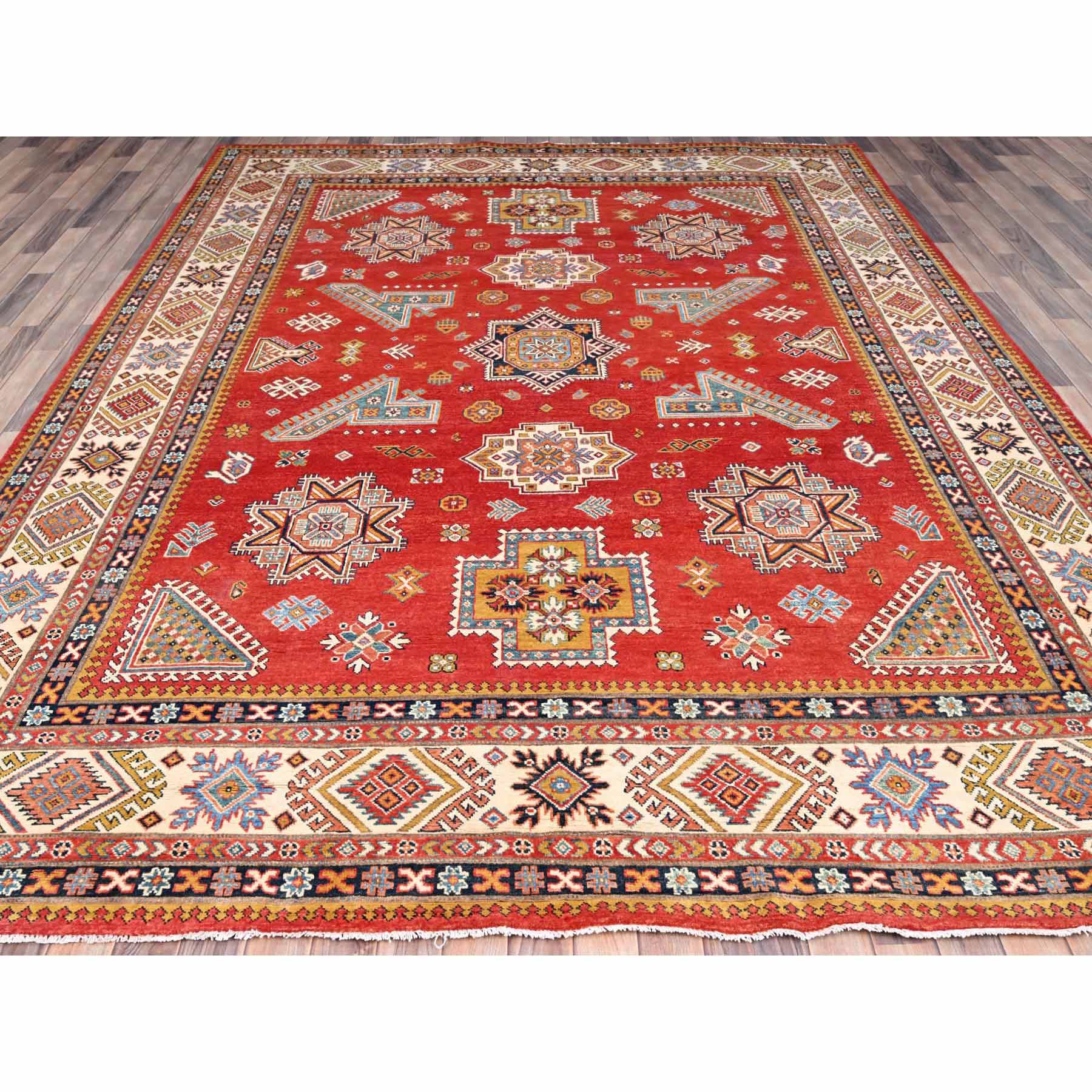 Kazak-Hand-Knotted-Rug-427065