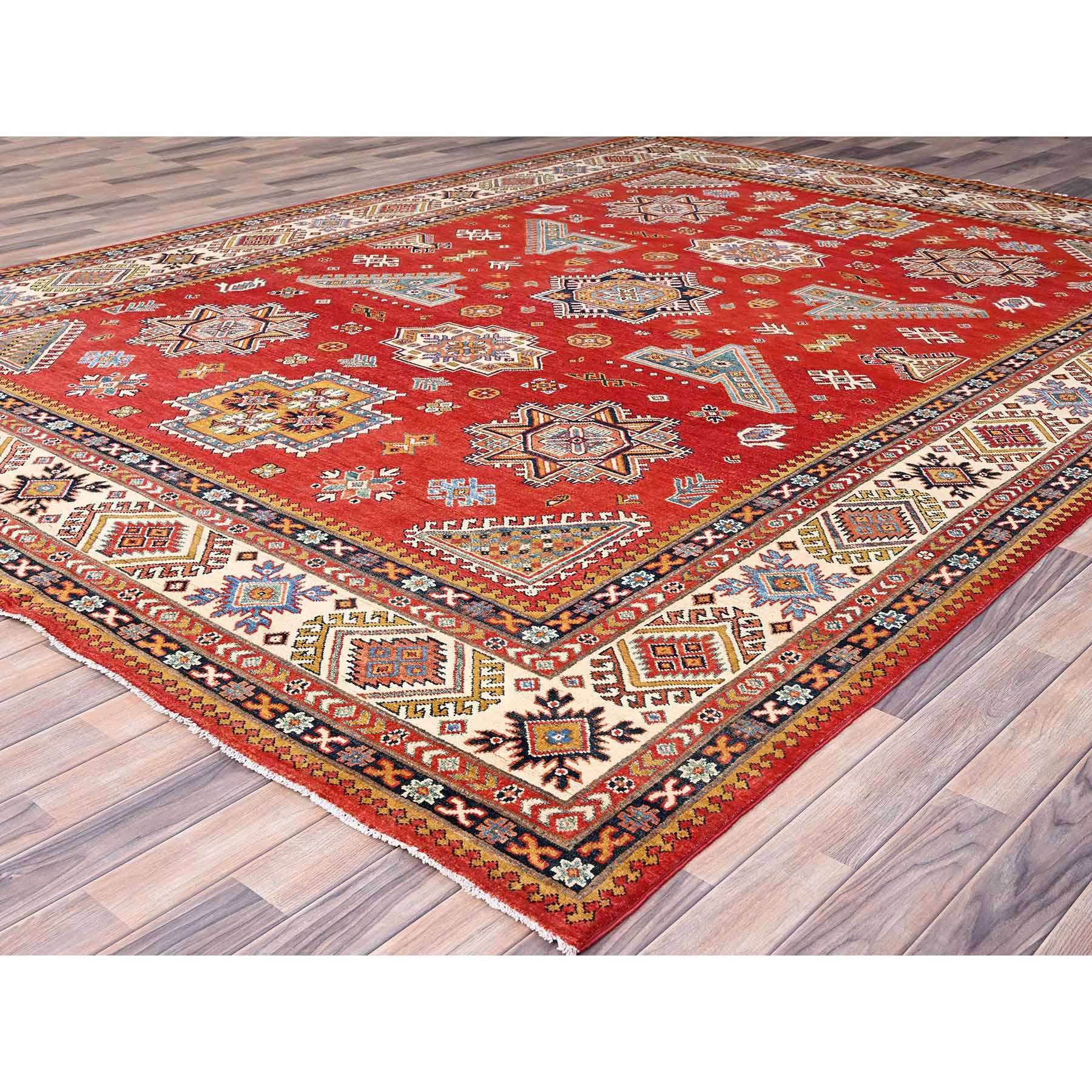 Kazak-Hand-Knotted-Rug-427065