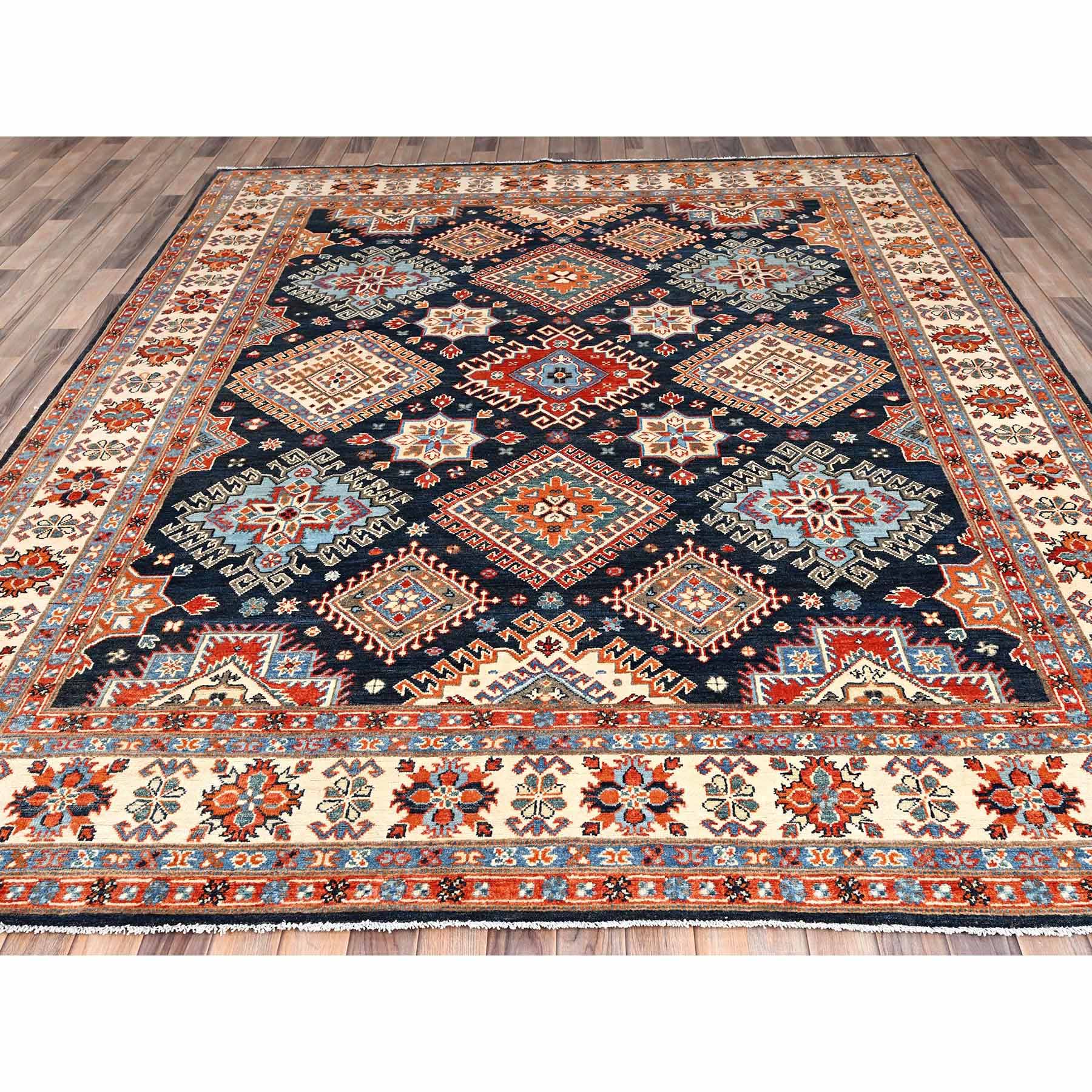 Kazak-Hand-Knotted-Rug-427070