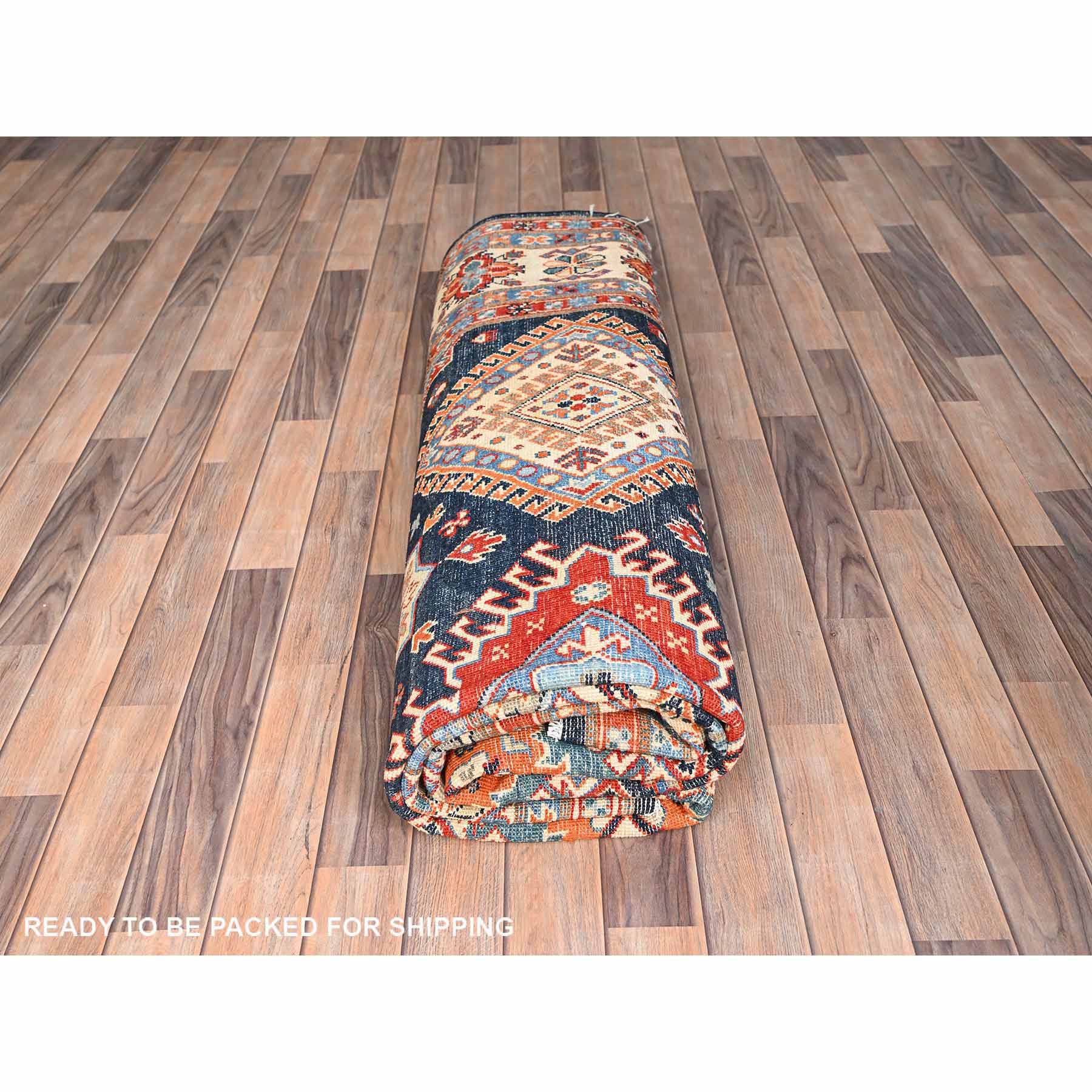 Kazak-Hand-Knotted-Rug-427070