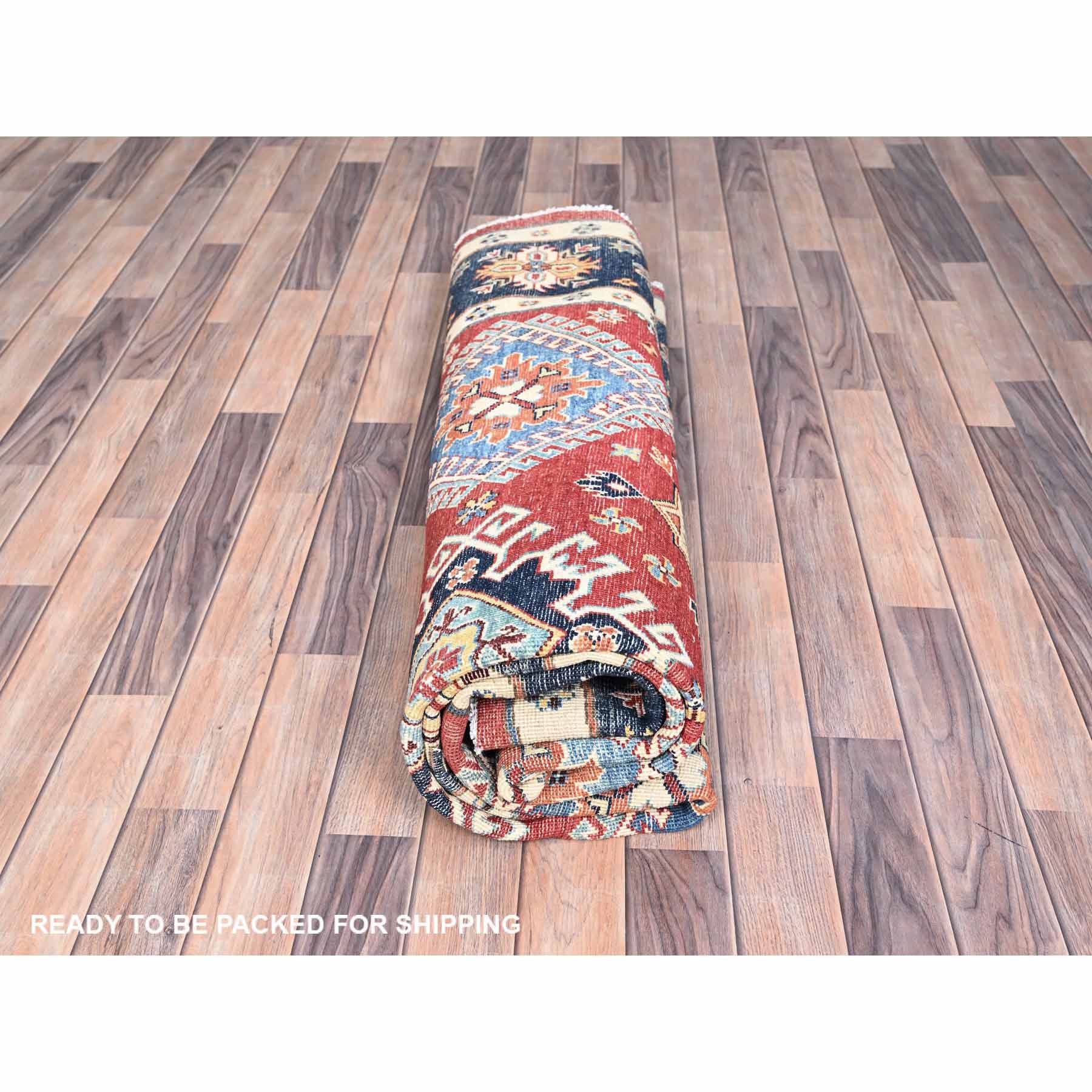 Kazak-Hand-Knotted-Rug-427085