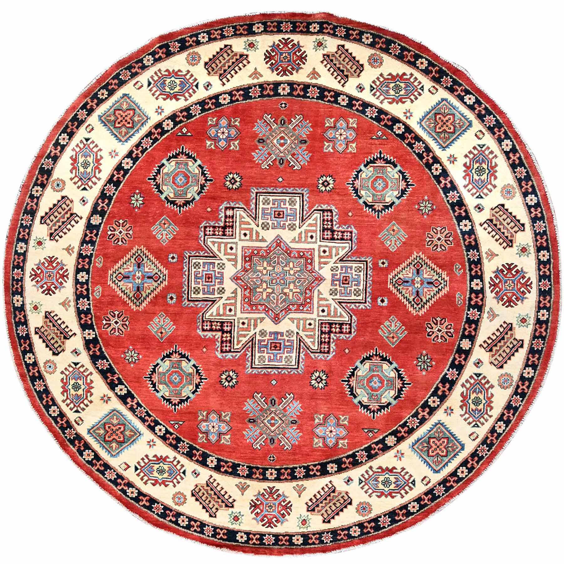 Kazak-Hand-Knotted-Rug-427100